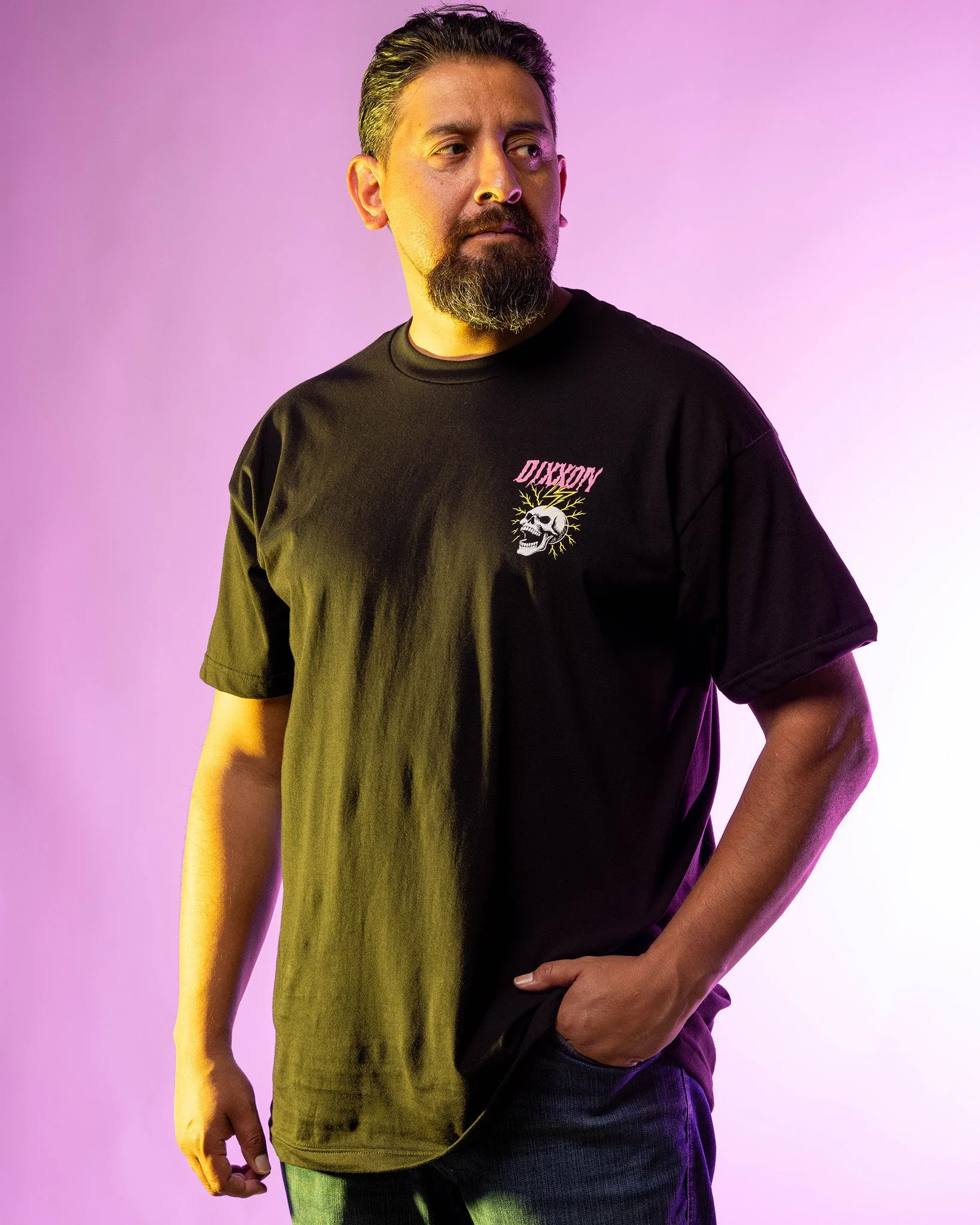 Fight Back T-Shirt  - Black - Image 2