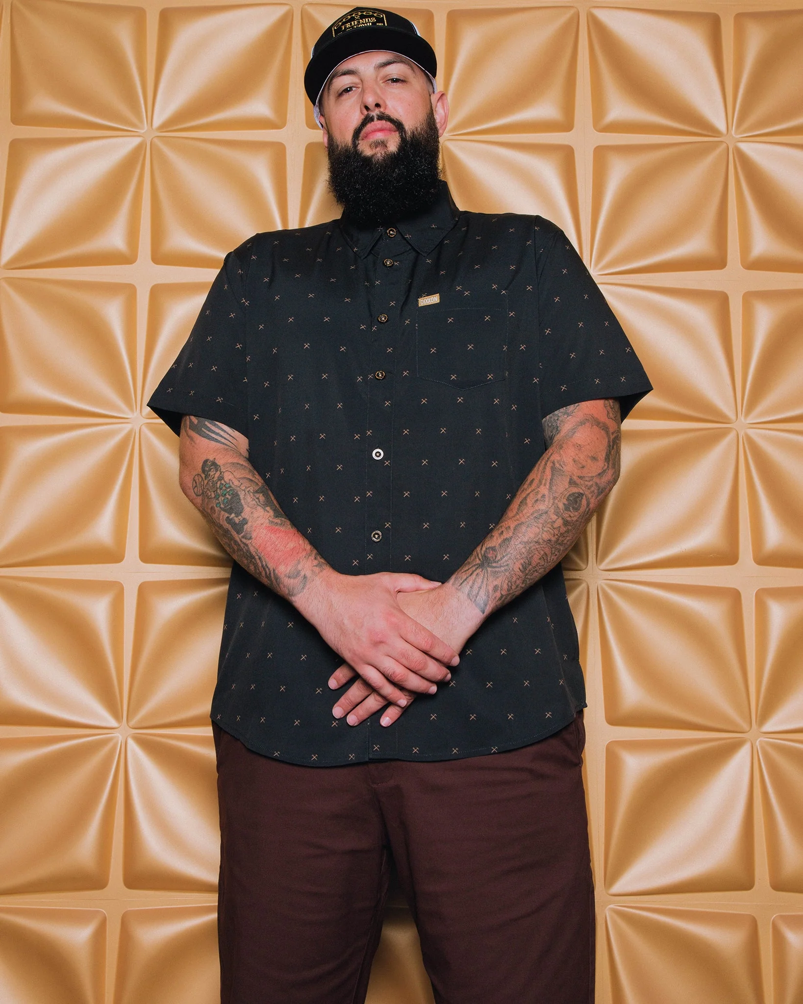 Finney Party Shirt - Black & Gold - Image 12