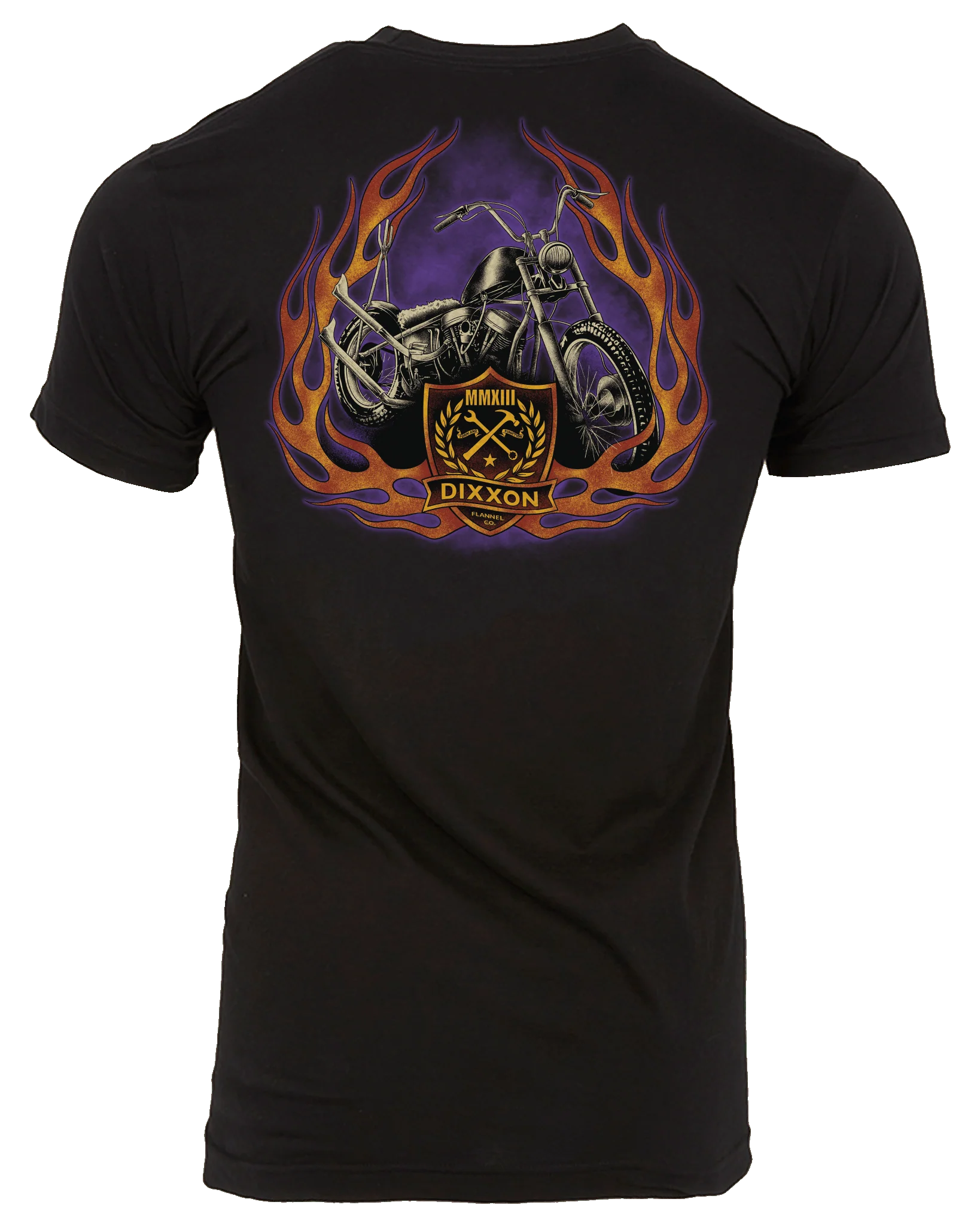 Fire Crest T-Shirt - Black - Image 2