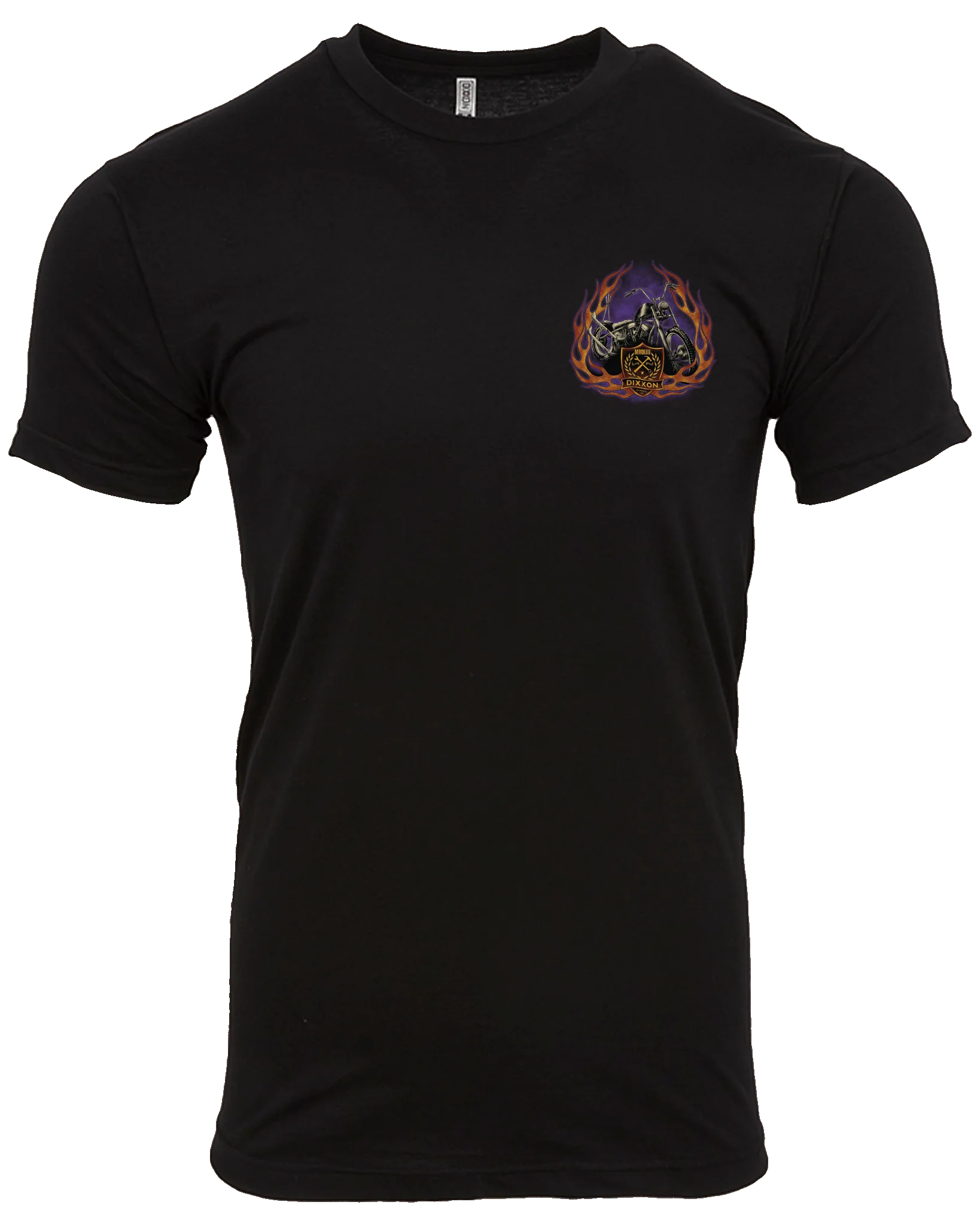 Fire Crest T-Shirt - Black - Image 3