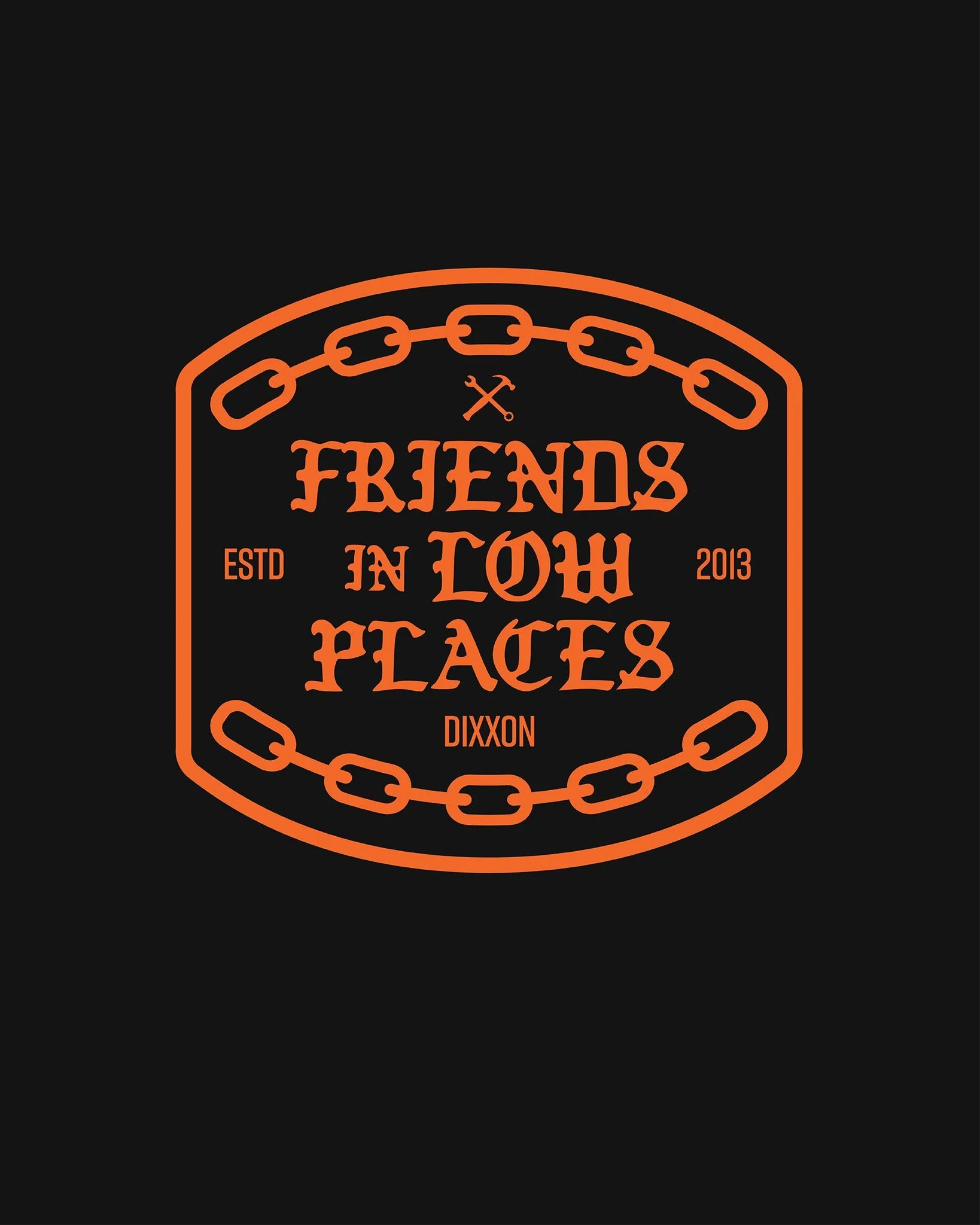 Friends in Low Places 12" Die Cut Sticker - Image 11