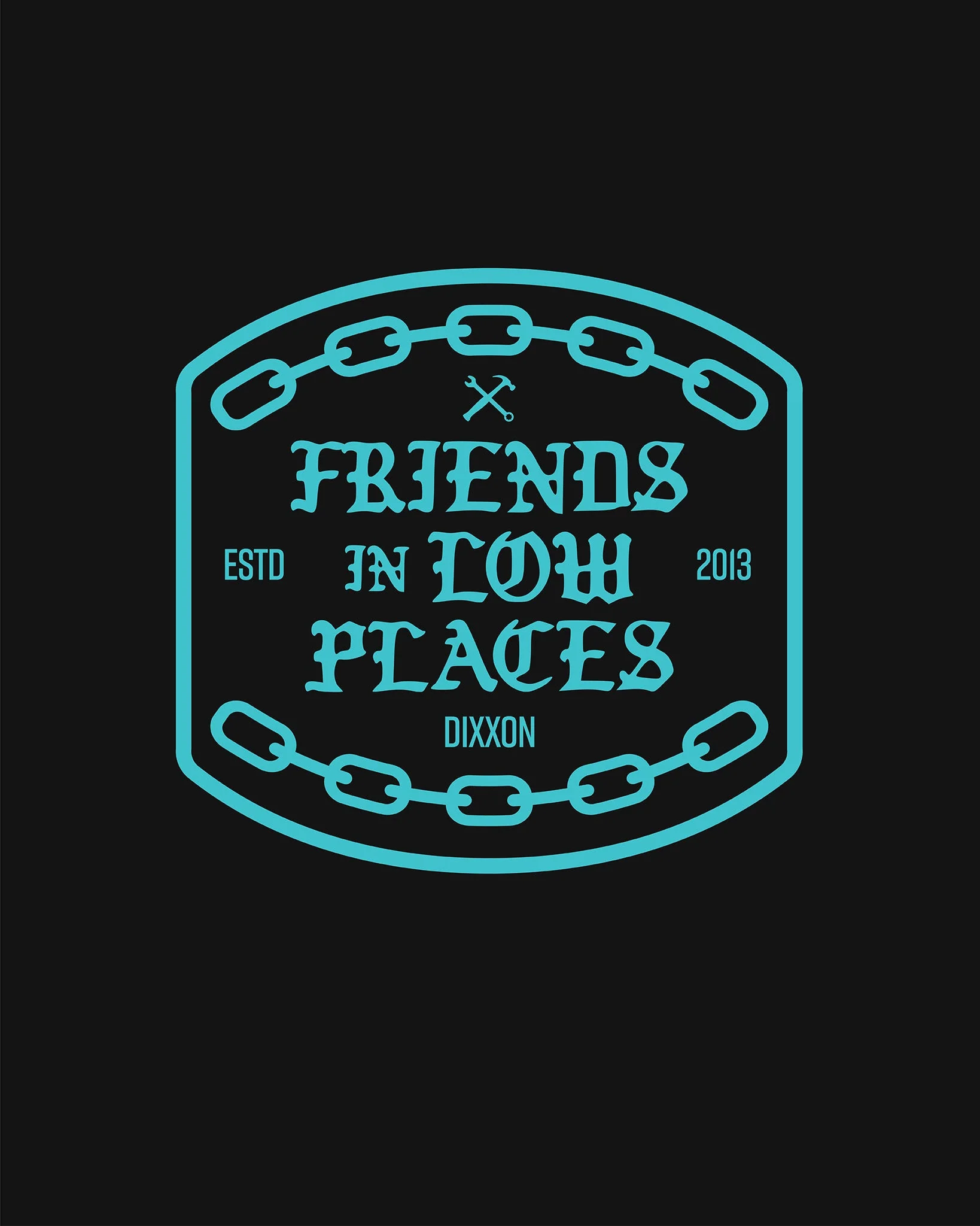 Friends in Low Places 6" Die Cut Sticker - Image 6