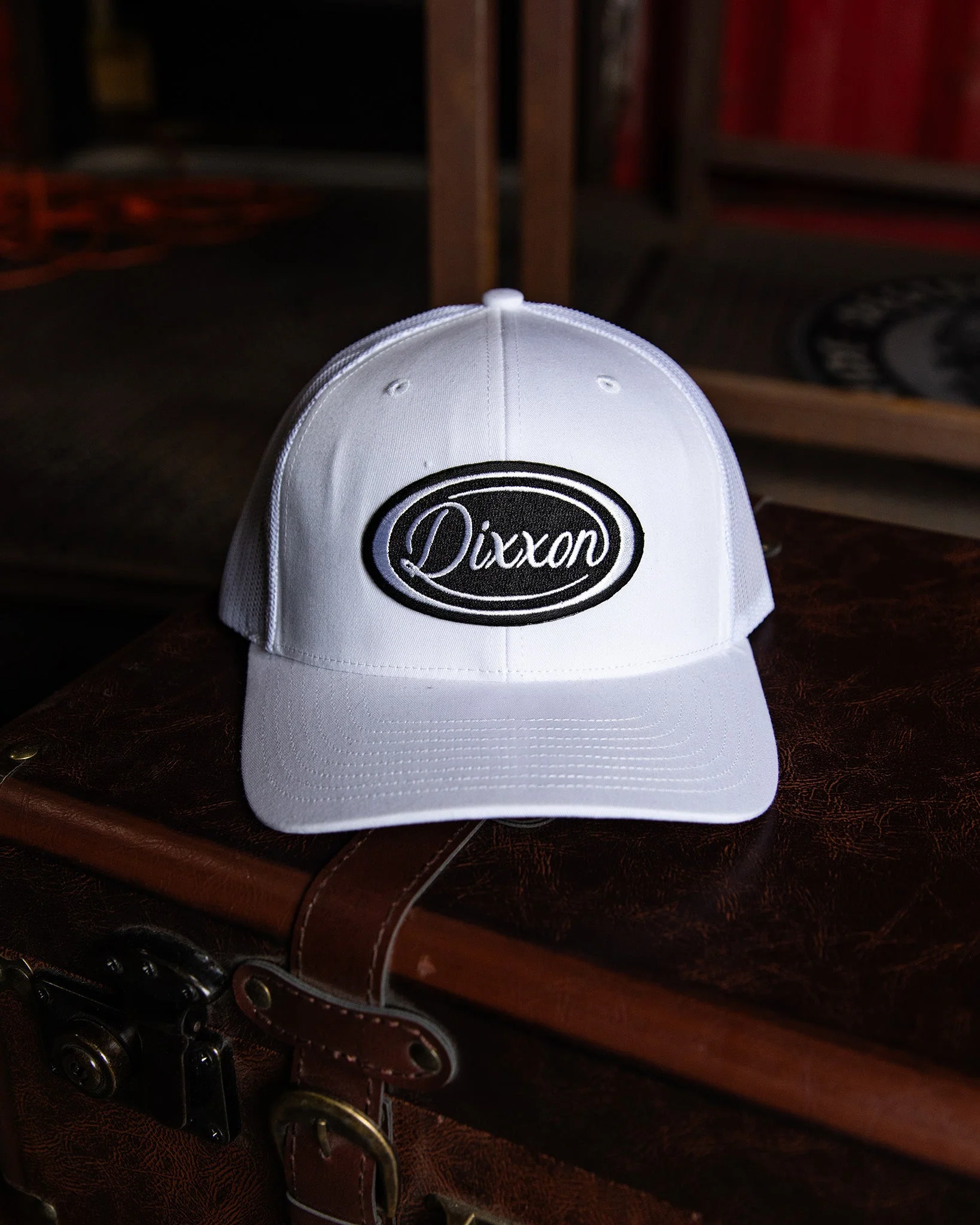 Gas Station Curved Bill Trucker Snapback - Image 3