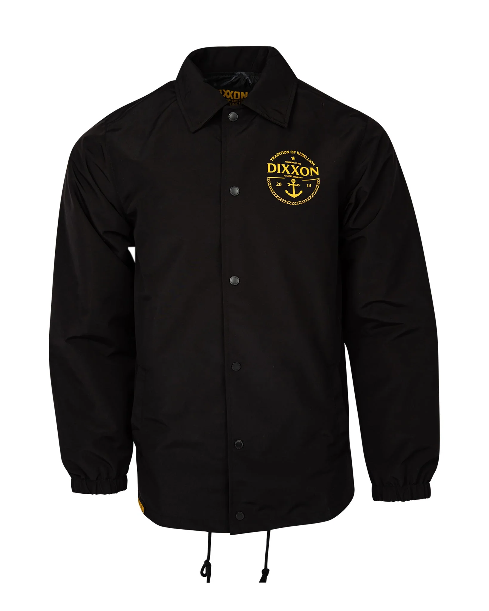 Gold Tradition of Rebellion Coaches Jacket - Black - Image 3