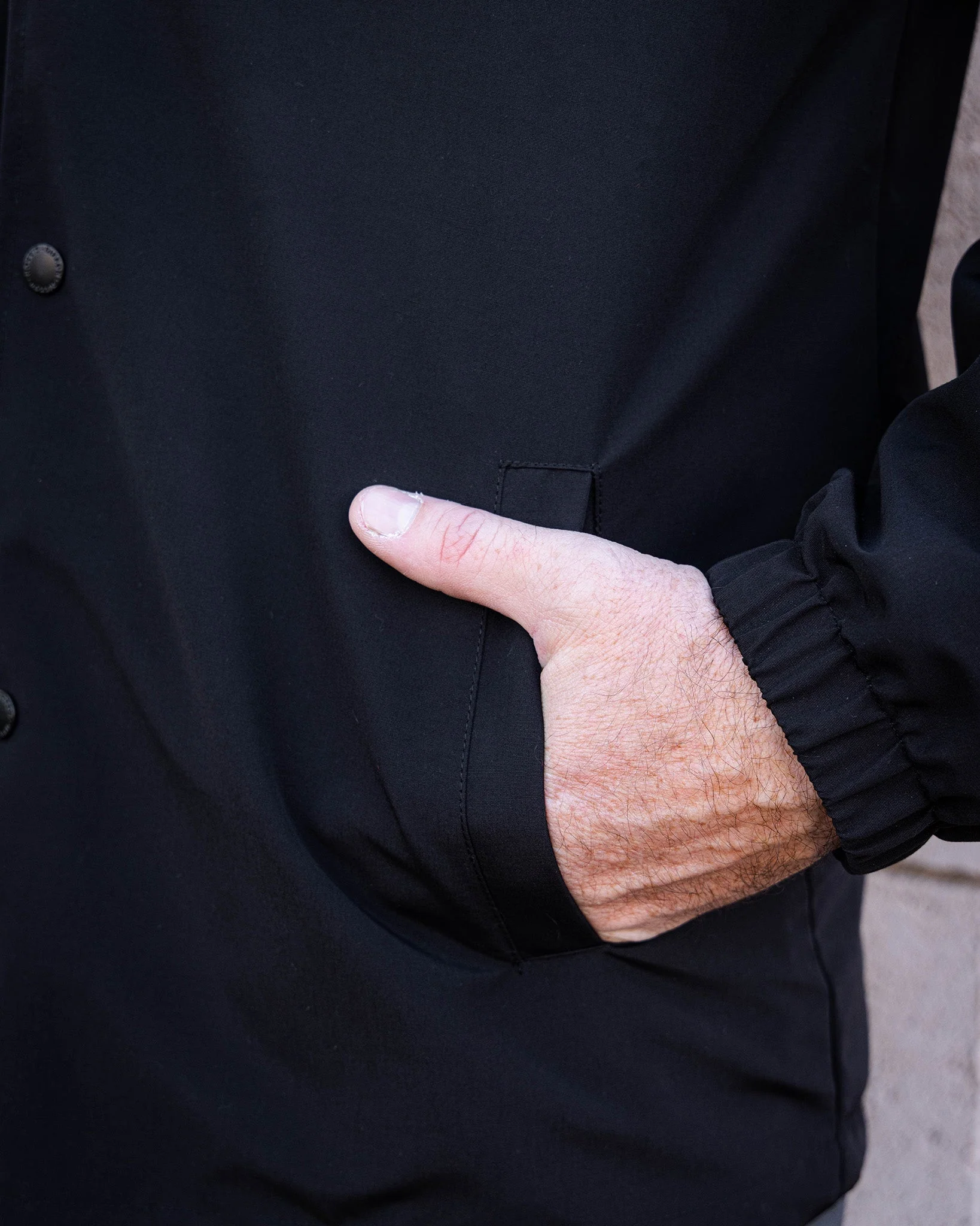 Gold Tradition of Rebellion Coaches Jacket - Black - Image 7