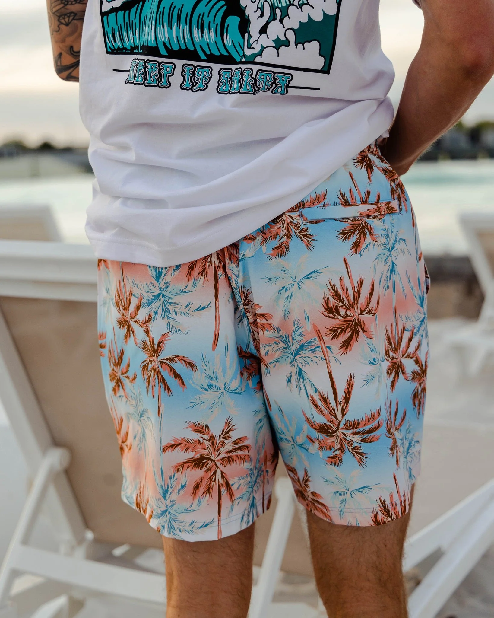 Golden Hour 7" Boardshorts - Image 2