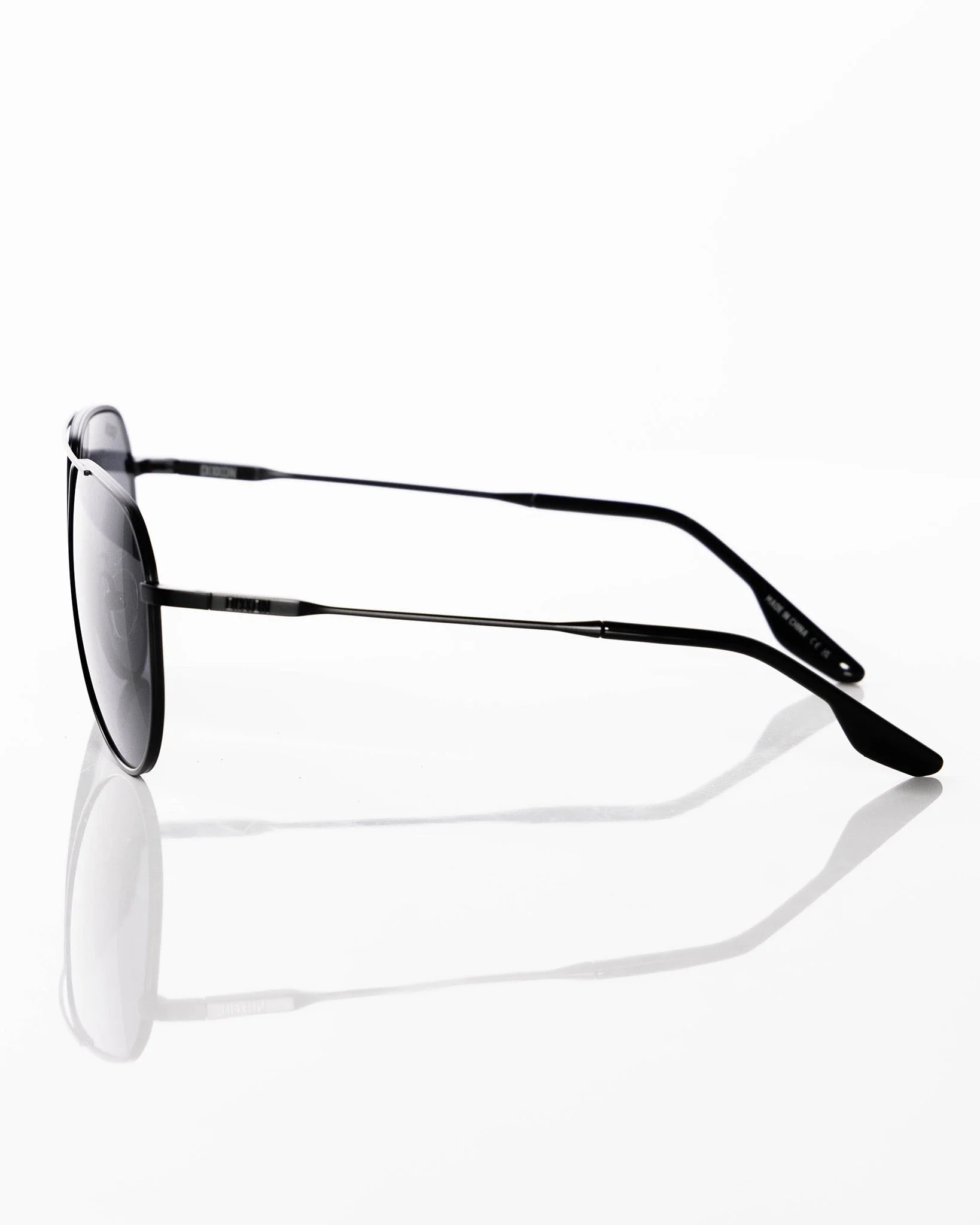 Goose Sunglasses - Brushed Black & Gray - Image 4