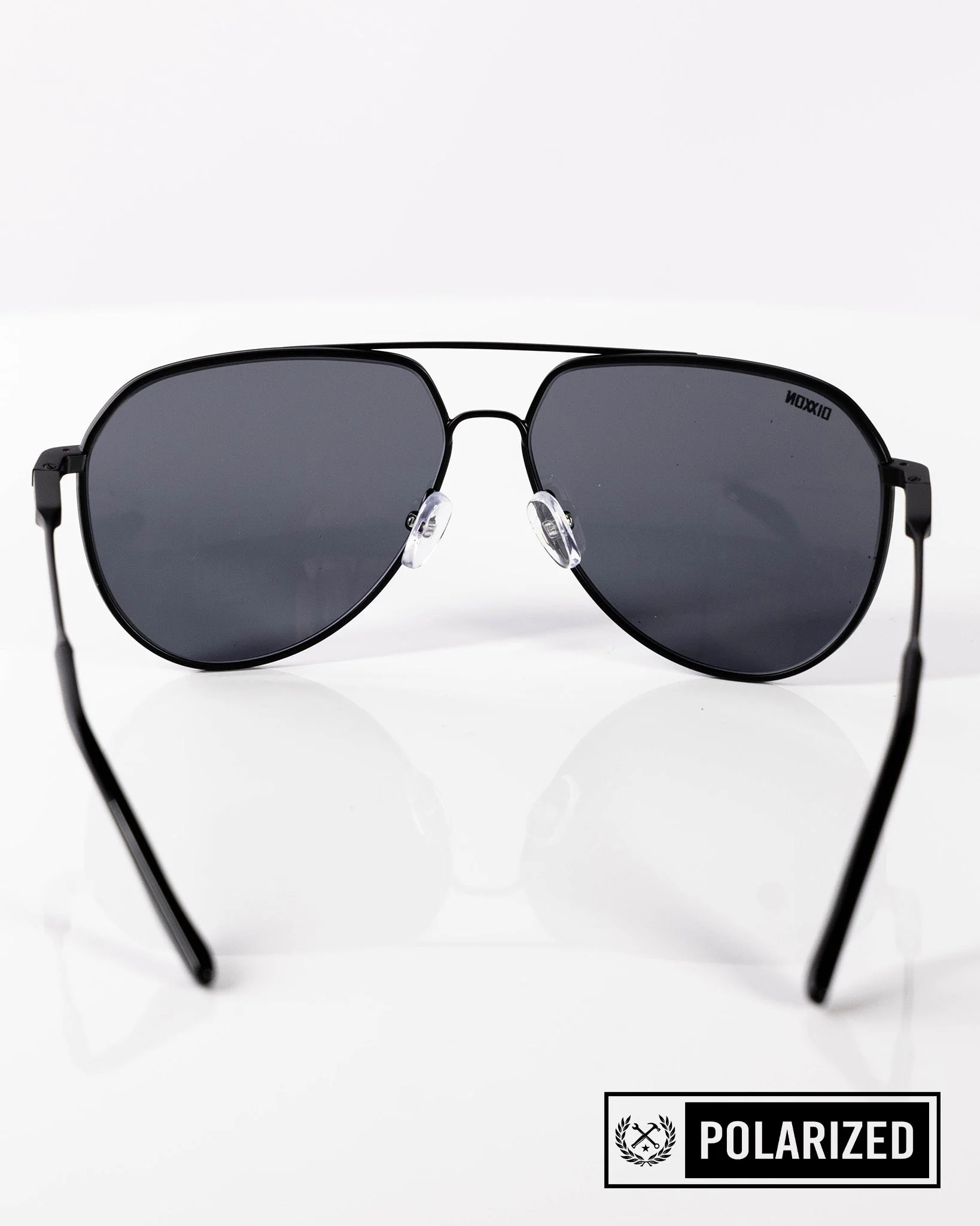 Goose Sunglasses - Brushed Black & Gray Polarized - Image 7