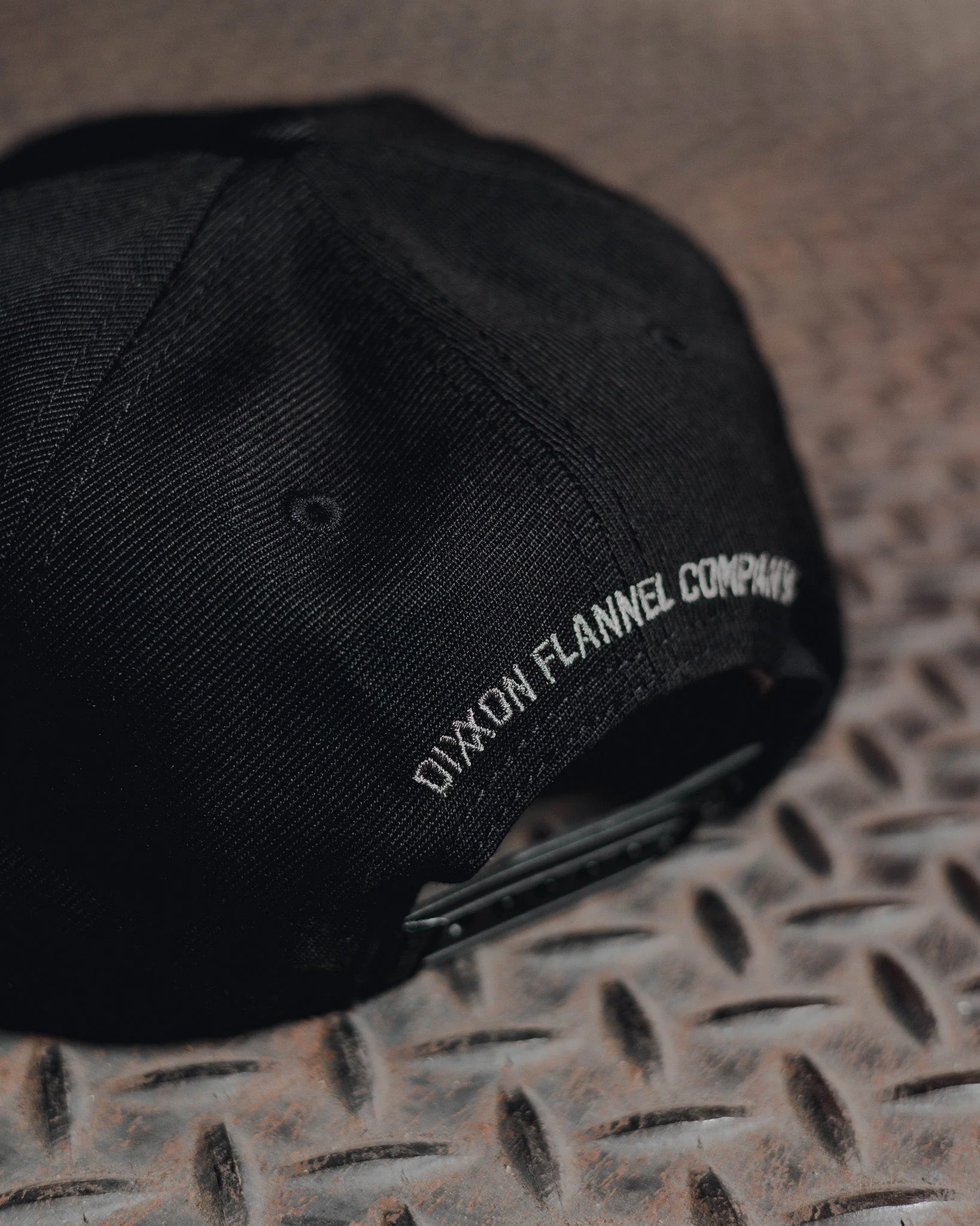Gray Corpo Flat Bill Snapback - Black - Image 2