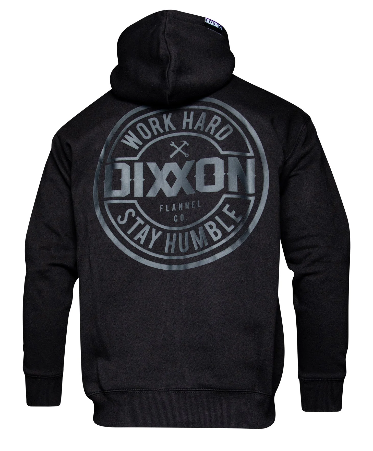 Gray Corpo Zip Up Hoodie - Black - Image 2