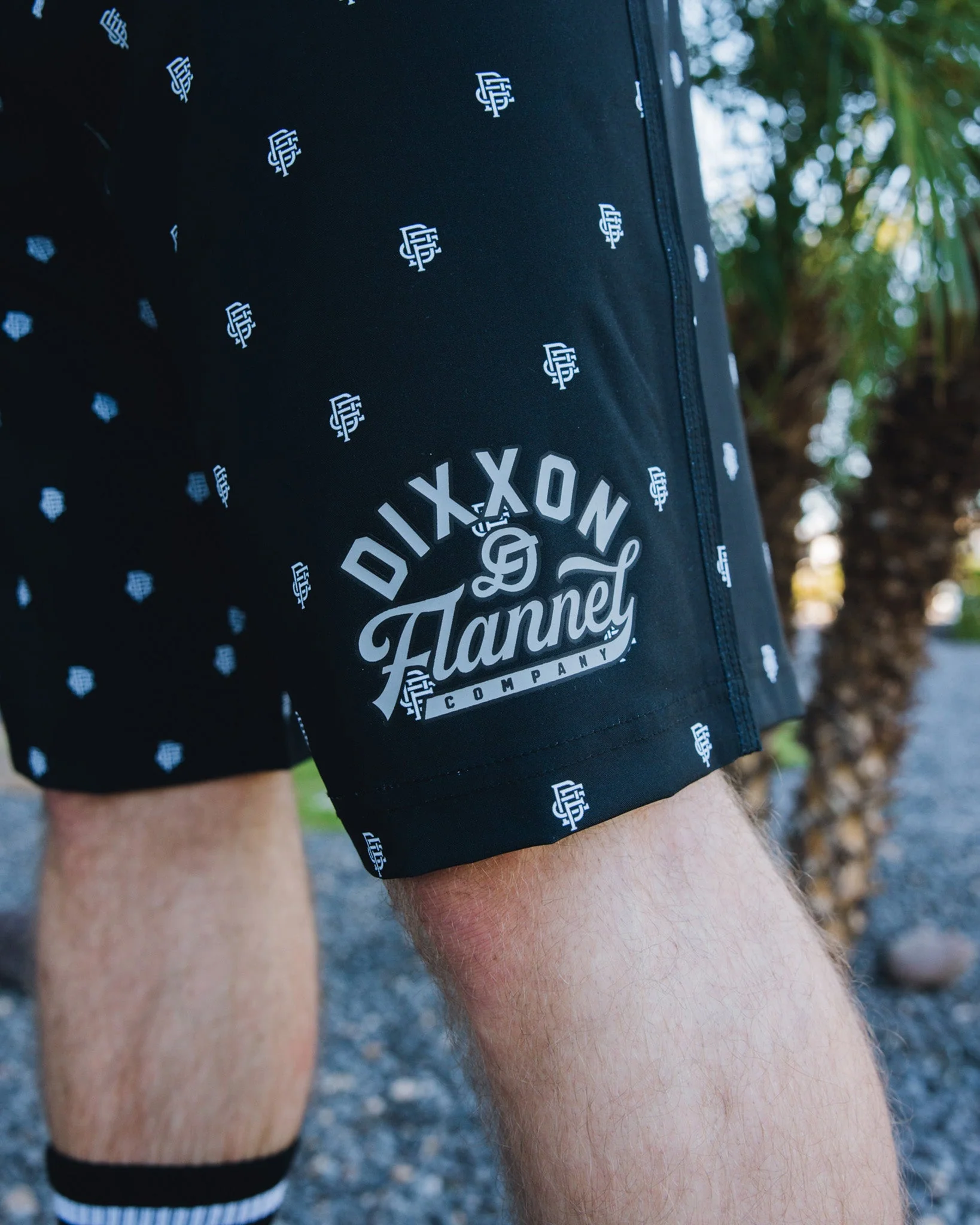 Gray Insignia Boardshorts - Black - Image 3