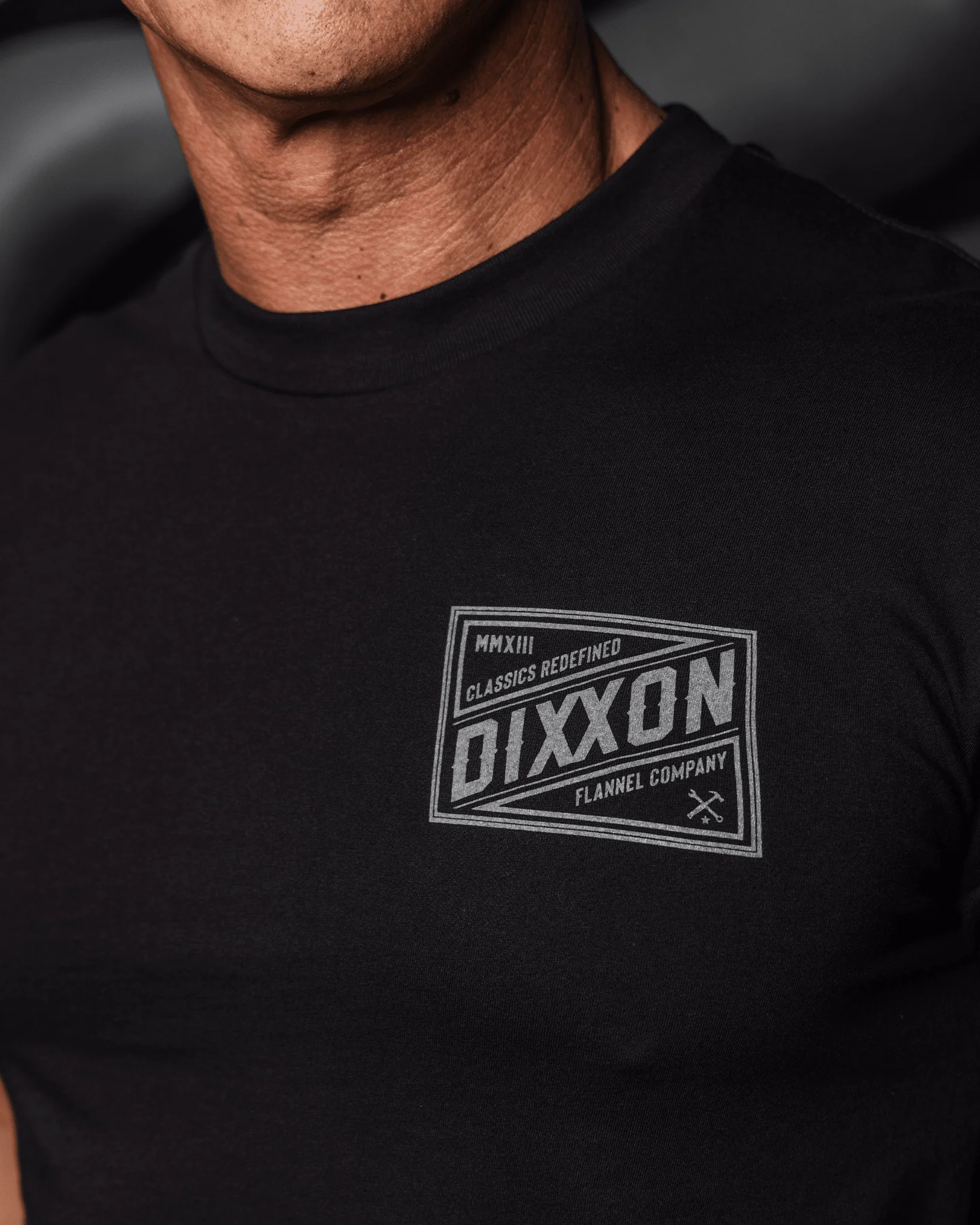 Grey Classic Billboard T-Shirt - Black - Image 3
