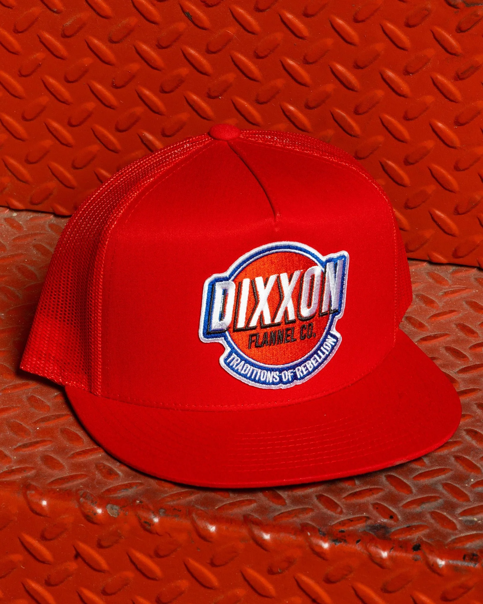 Hot Rod Flat Bill Trucker Snapback - Image 3