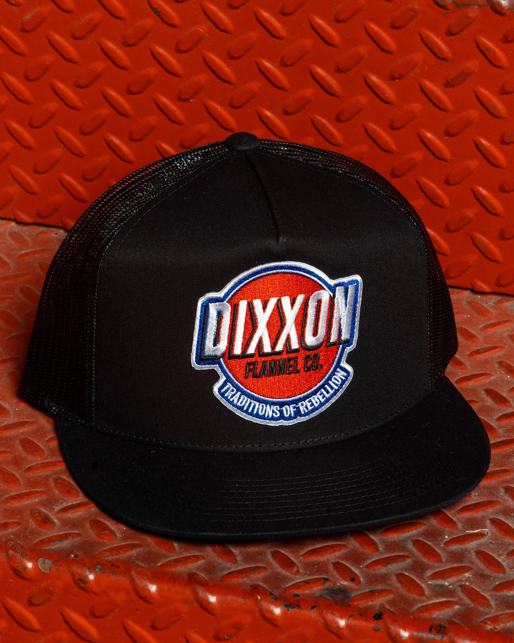 Hot Rod Flat Bill Trucker Snapback - Image 4