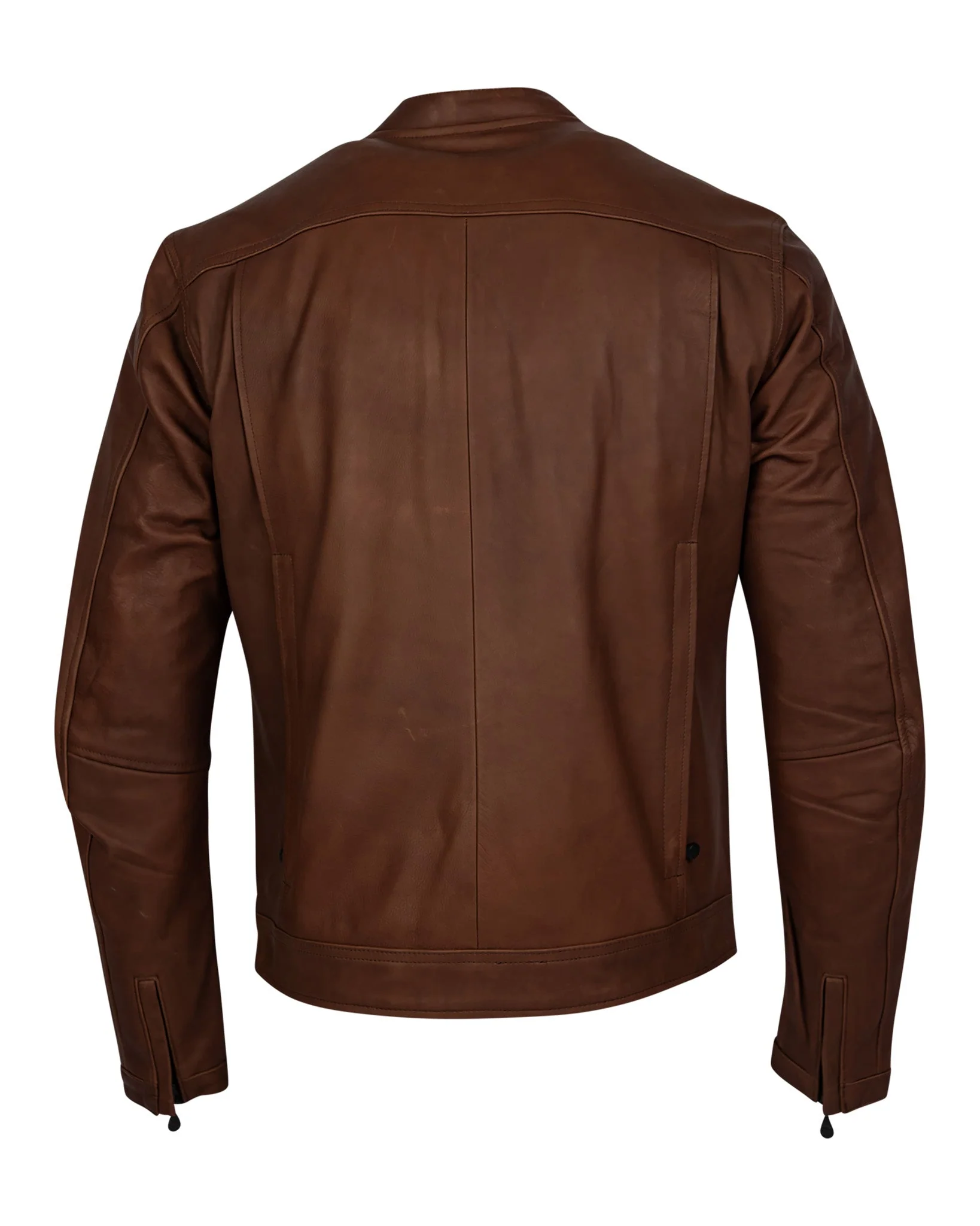 Hudson Leather Jacket - Mohagany - Image 3