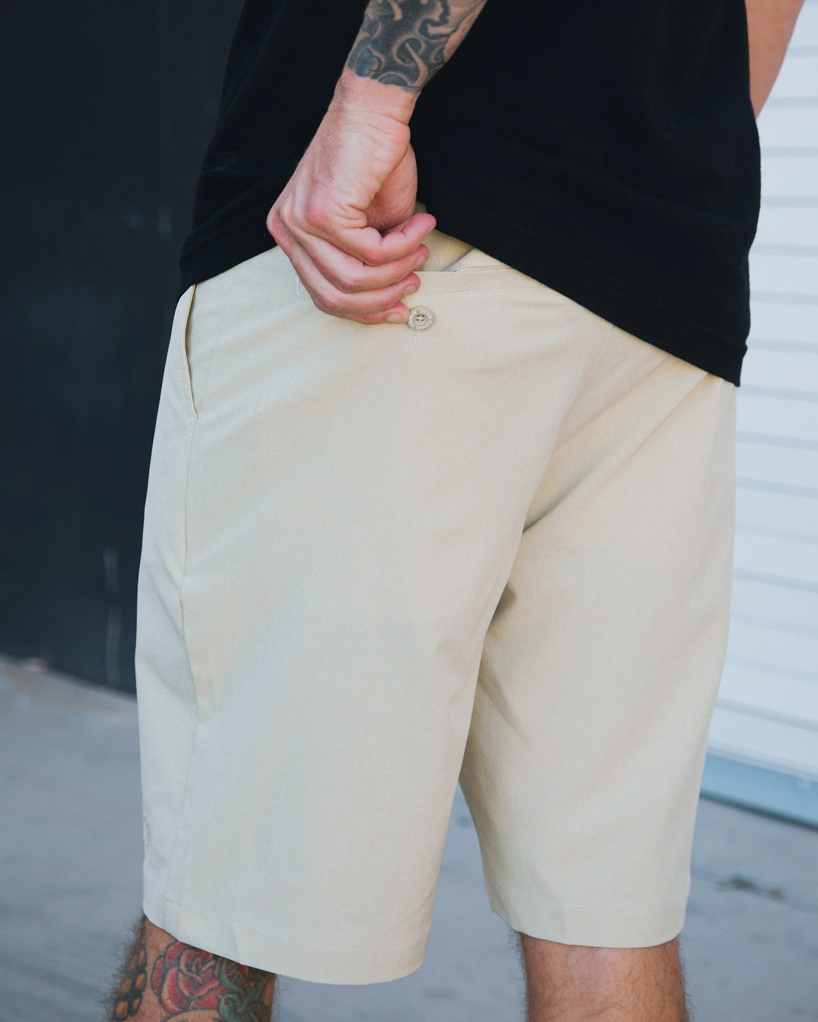 Hybrid Shorts - Khaki - Image 4