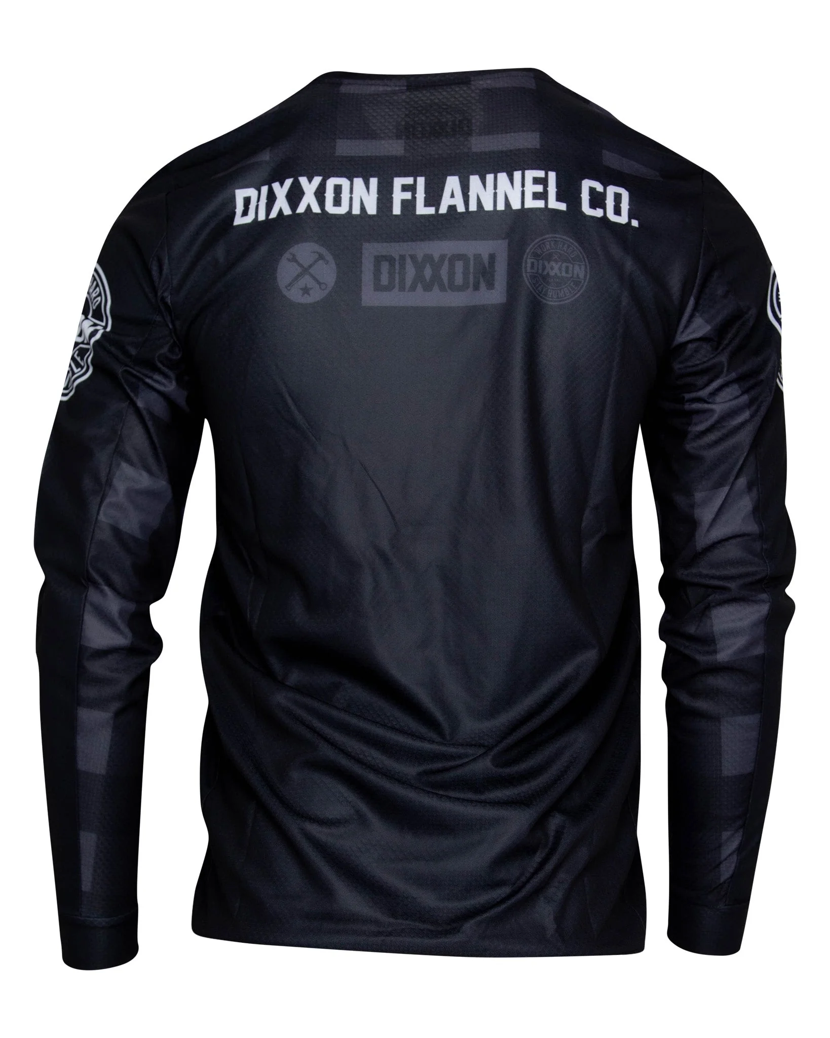 Icon Offroad / MX Jersey - Black & Gray - Image 3