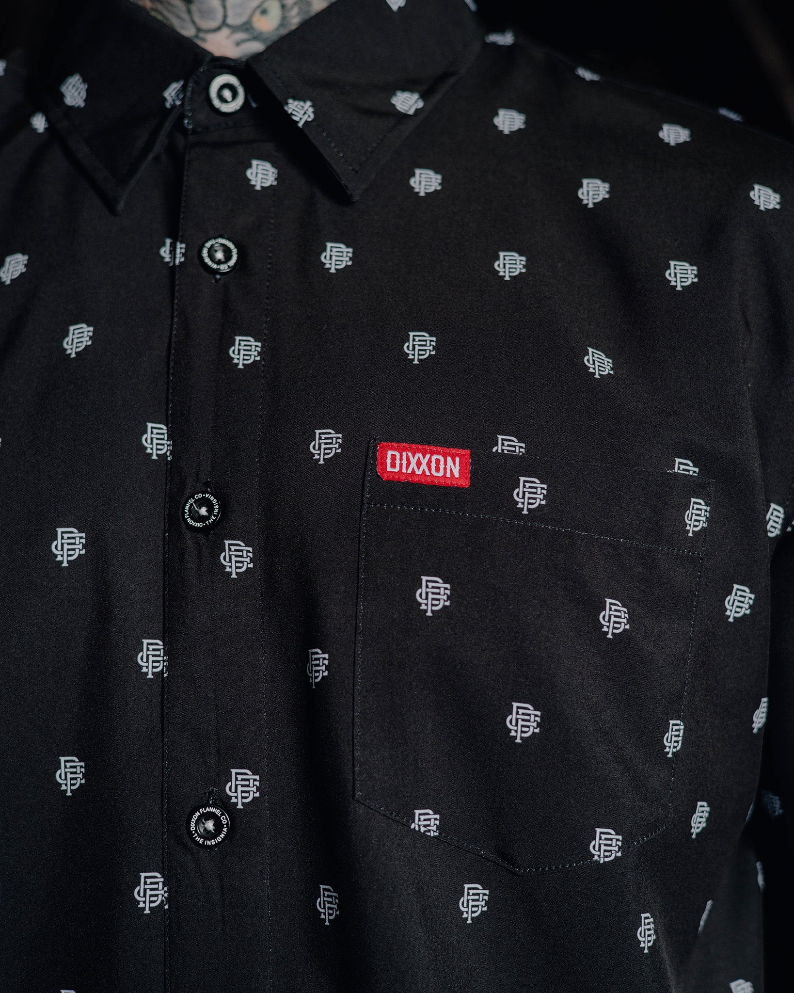 Insignia Party Shirt - Black & White - Image 5