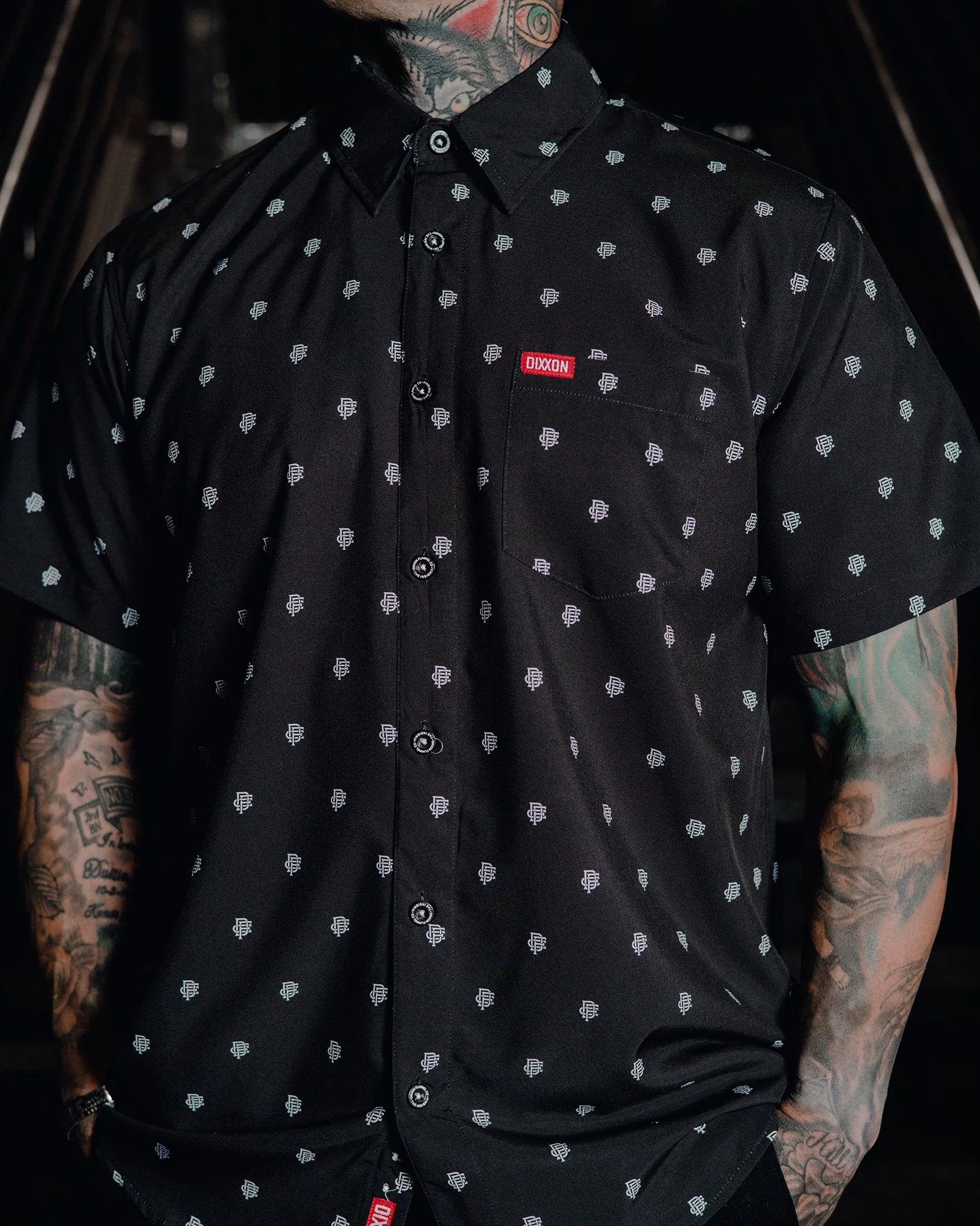 Insignia Party Shirt - Black & White - Image 6