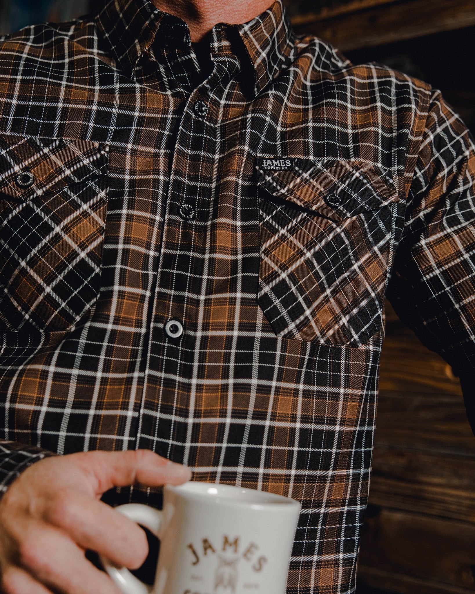 James Coffee Co. Flannel - Image 5