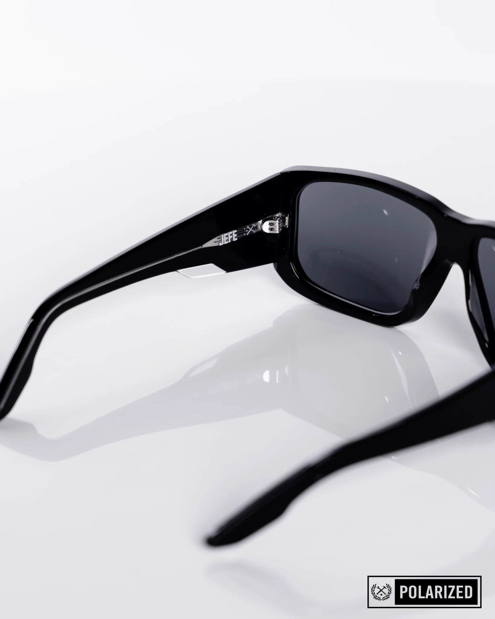 Jefe Sunglasses - Black & Gray Polarized - Image 5