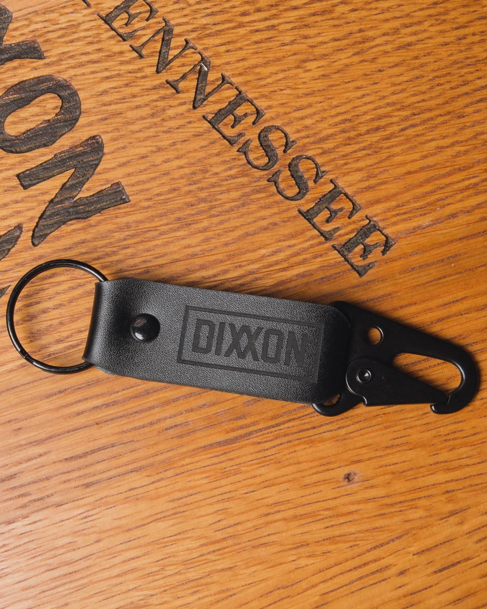 Leather Keychain Clip - Image 2