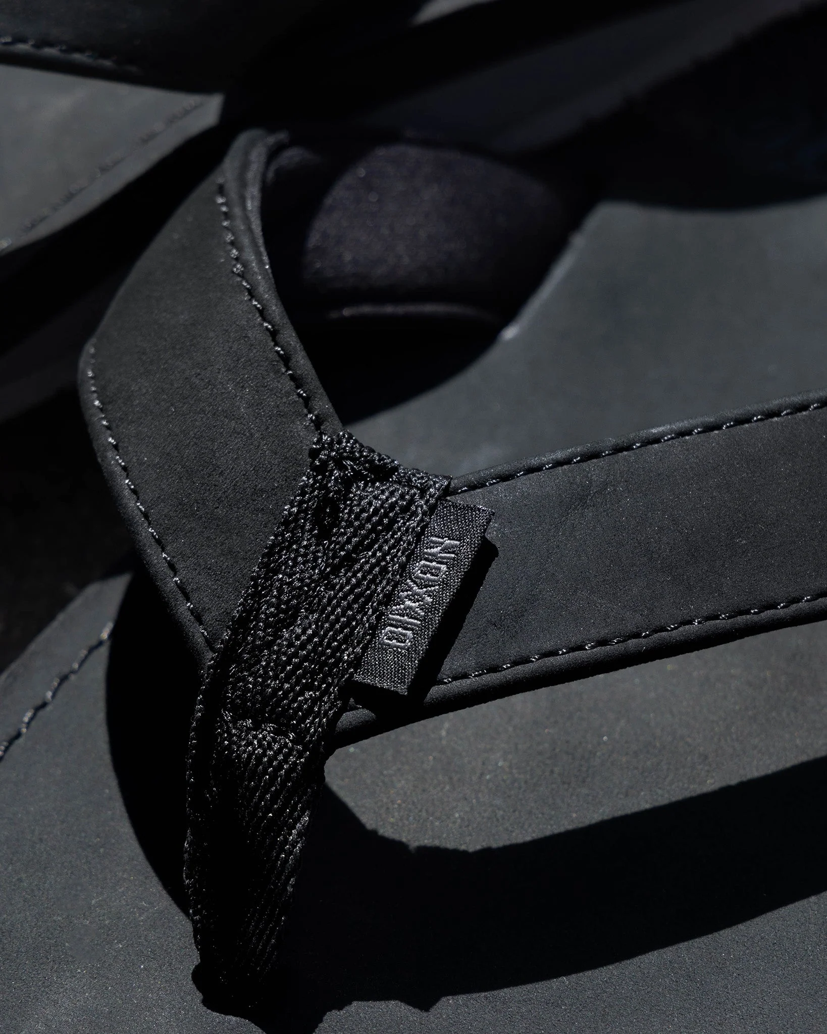 Leather Sandals -  Black & Gray - Image 3