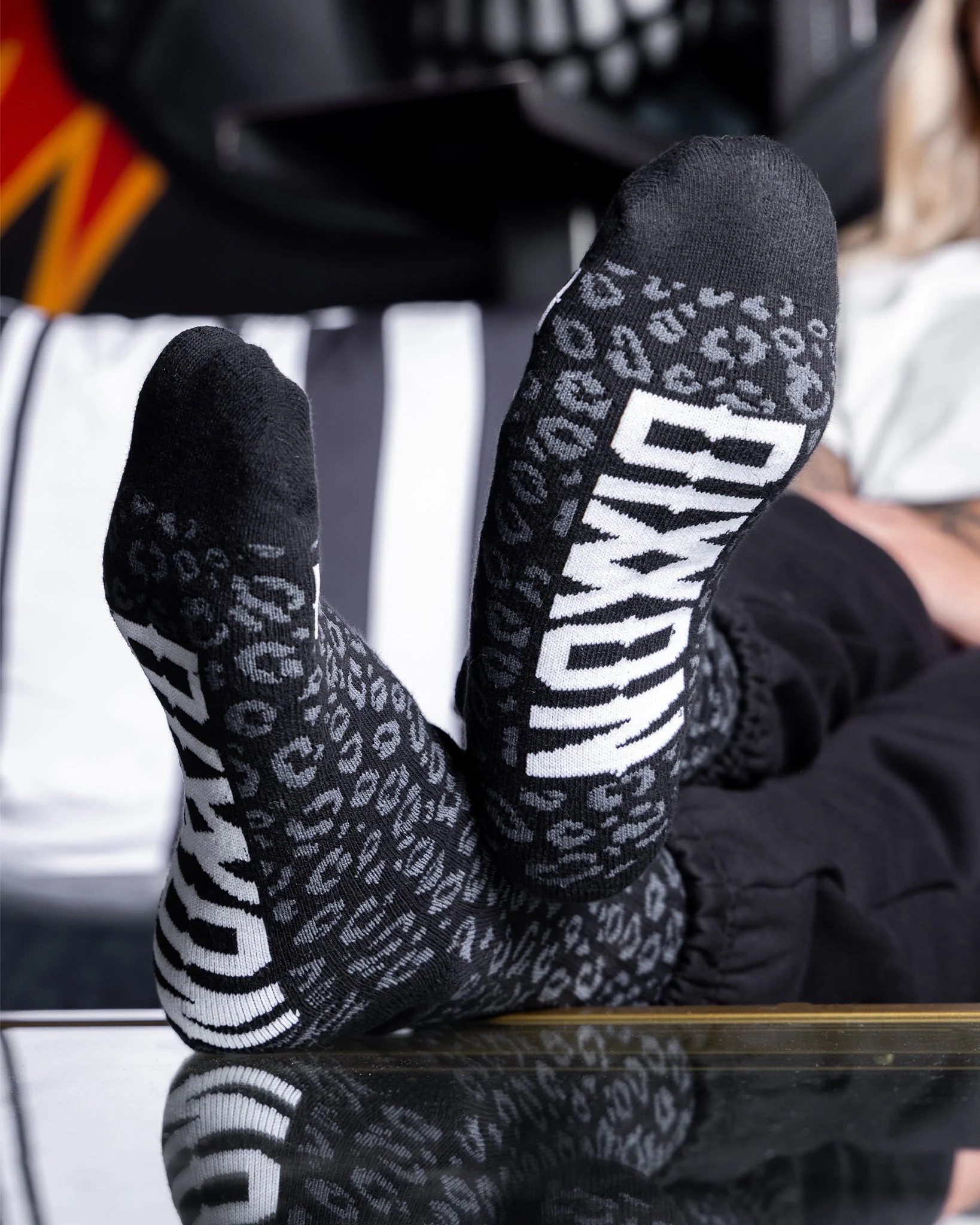 Leopard Crew Socks - Image 3
