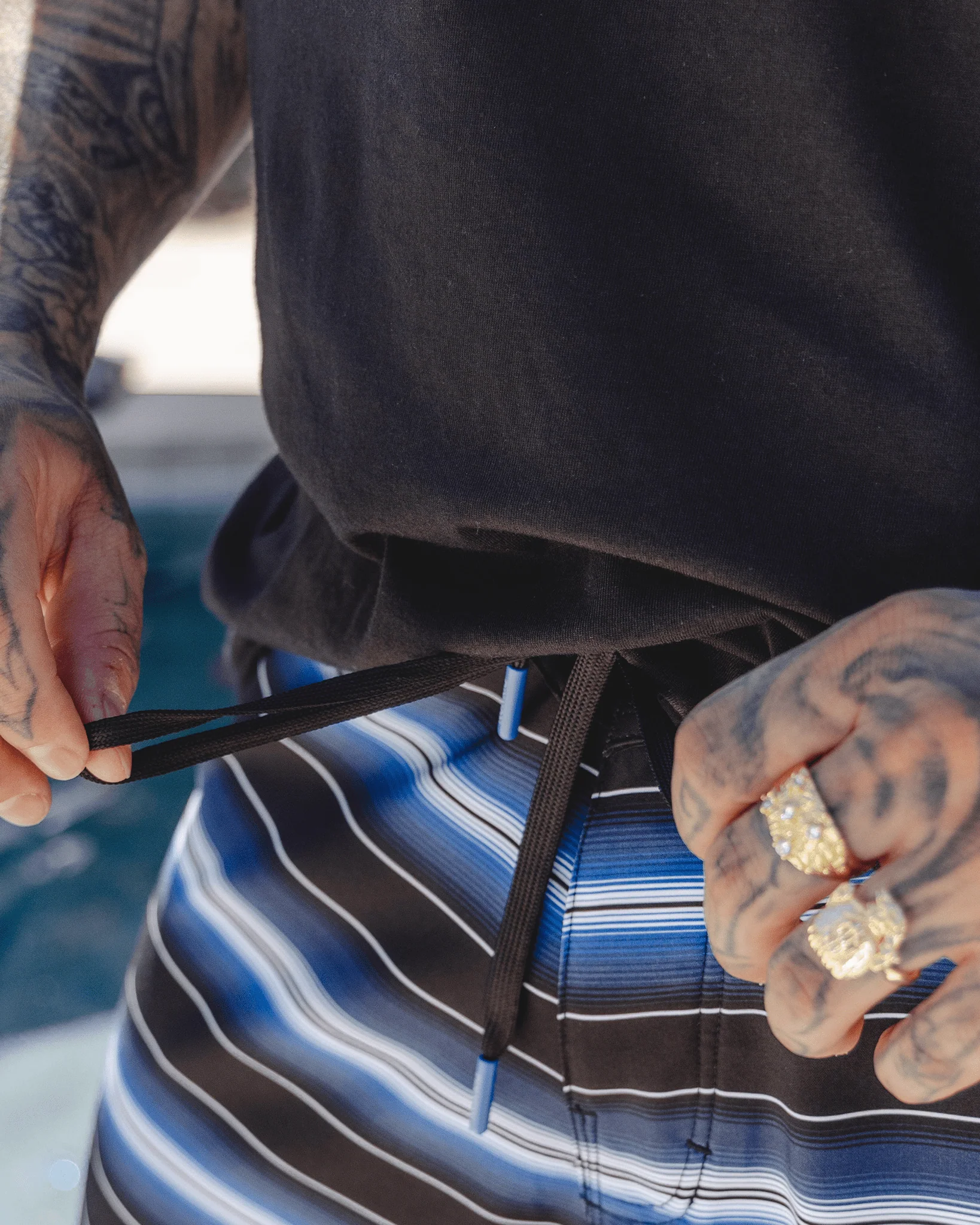 Low Low Boardshorts - Blue - Image 7