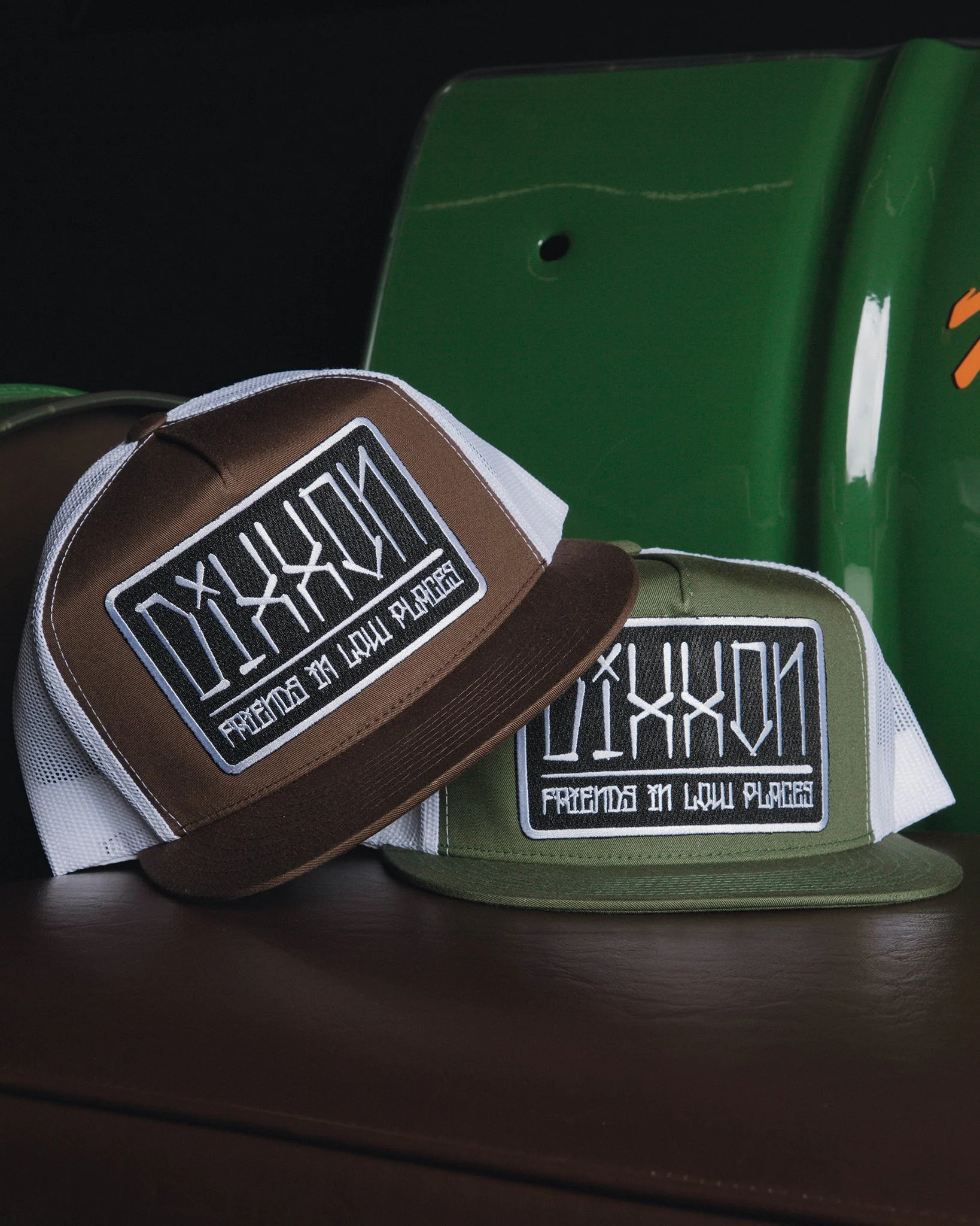 Low Places Chela Flat Bill Trucker Snapback - Image 3