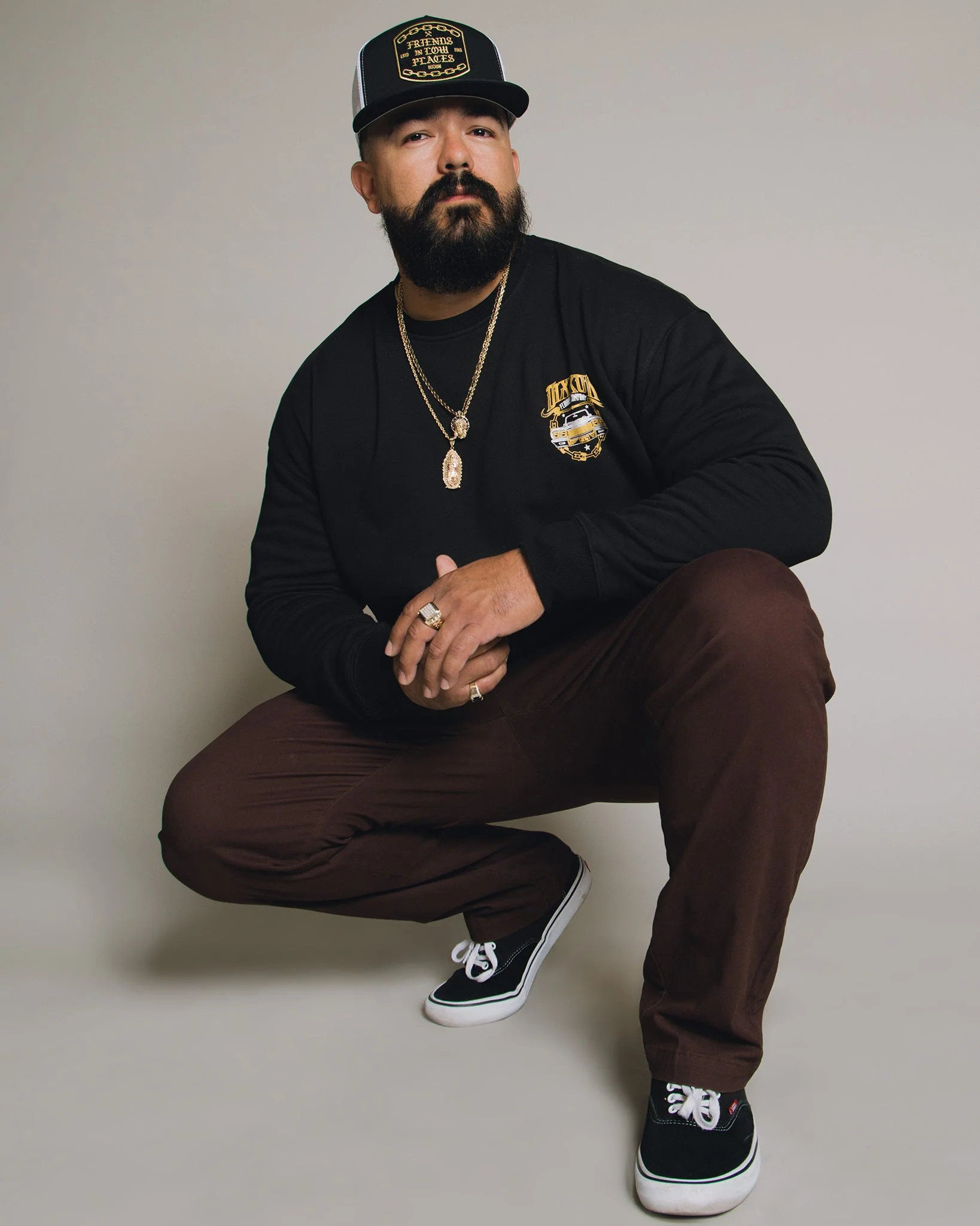 Lowrider Crewneck Sweatshirt - Black - Image 3