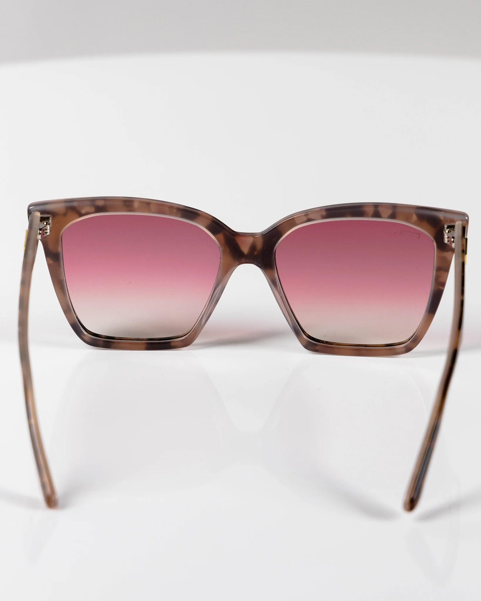 Luna Sunglasses - Mauve Tortoise & Pink Gradient - Image 7