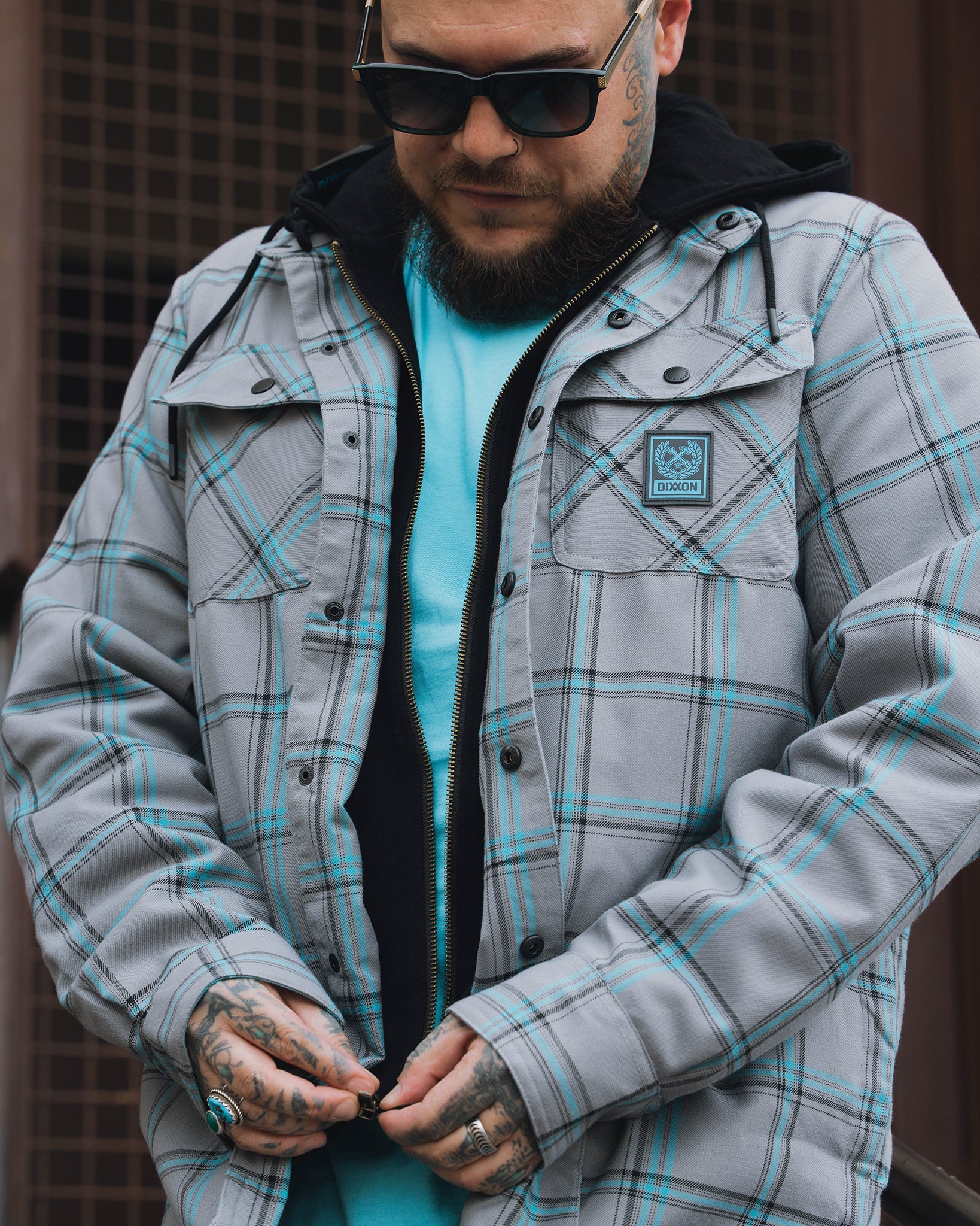 Midtown Hooded Flannel Jacket - Image 5