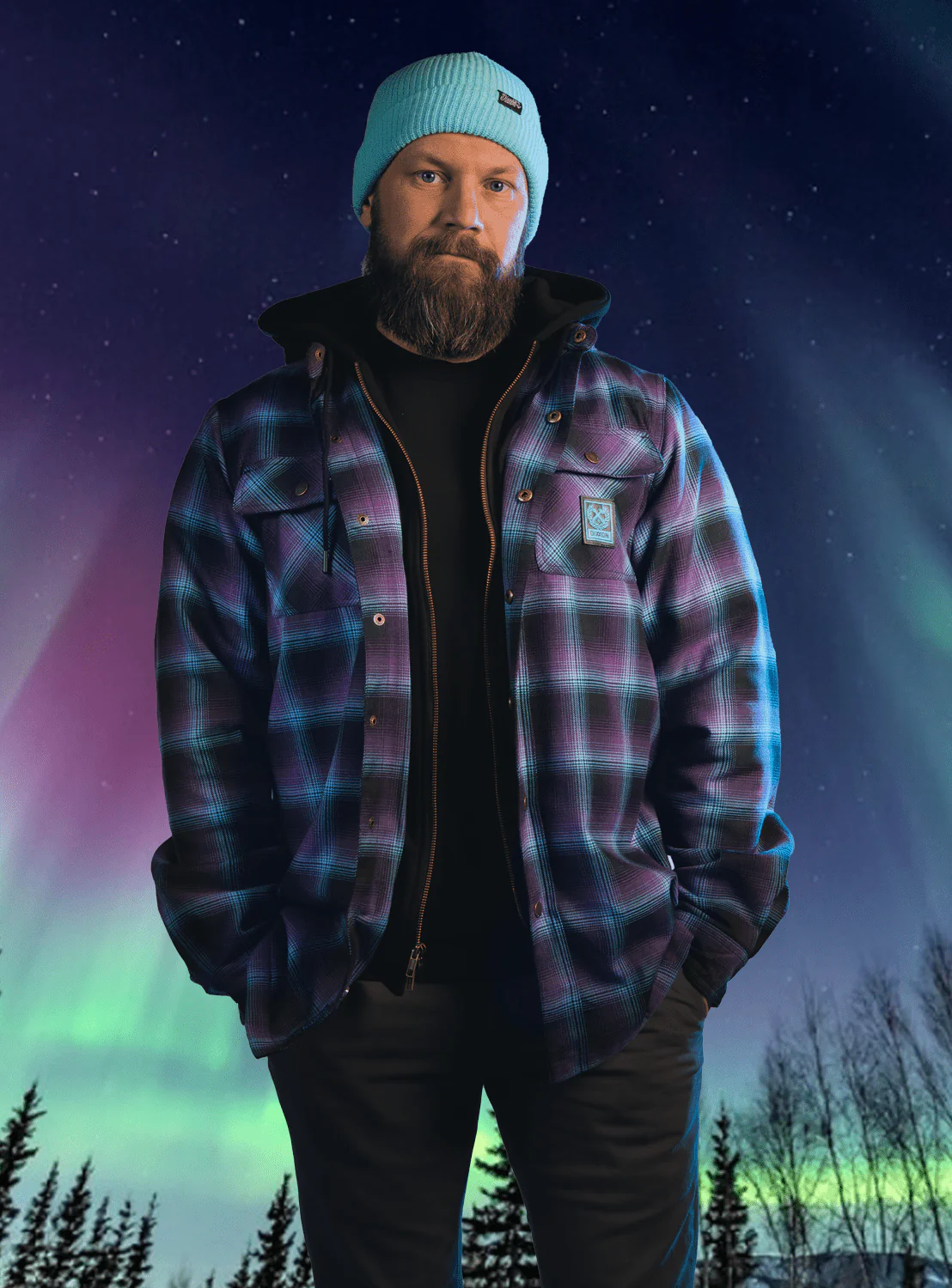 Mystic Hooded Flannel Jacket - Image 8