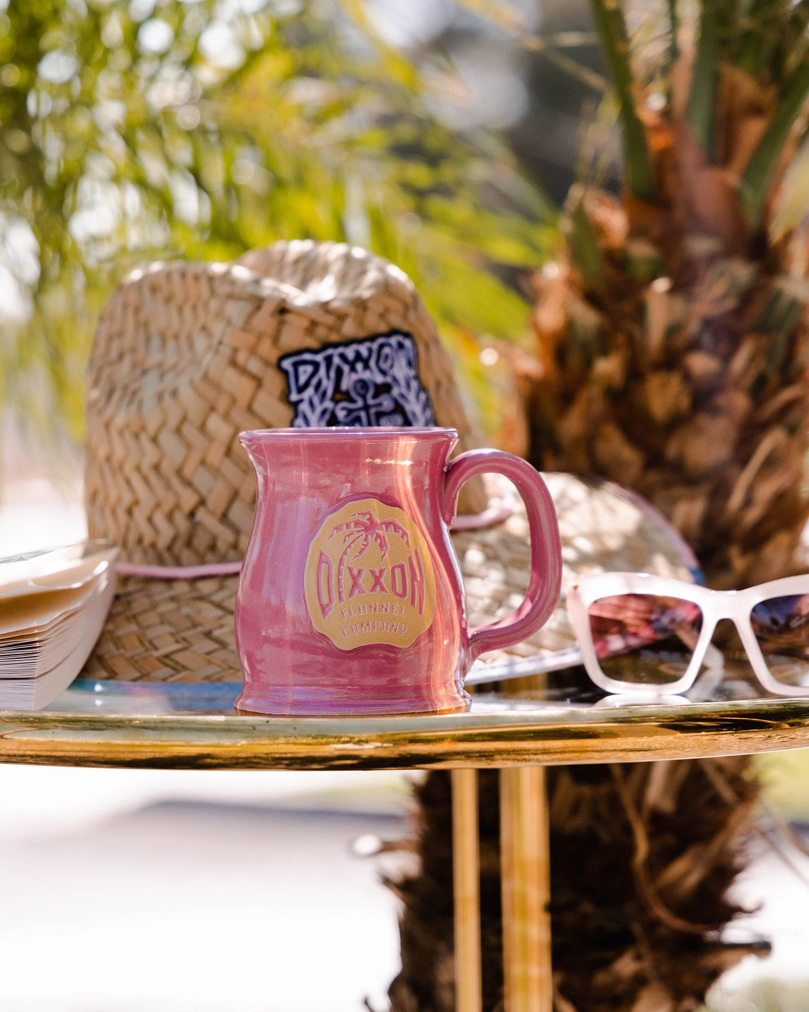 Neon Palms Wide Mouth Mug - Image 2
