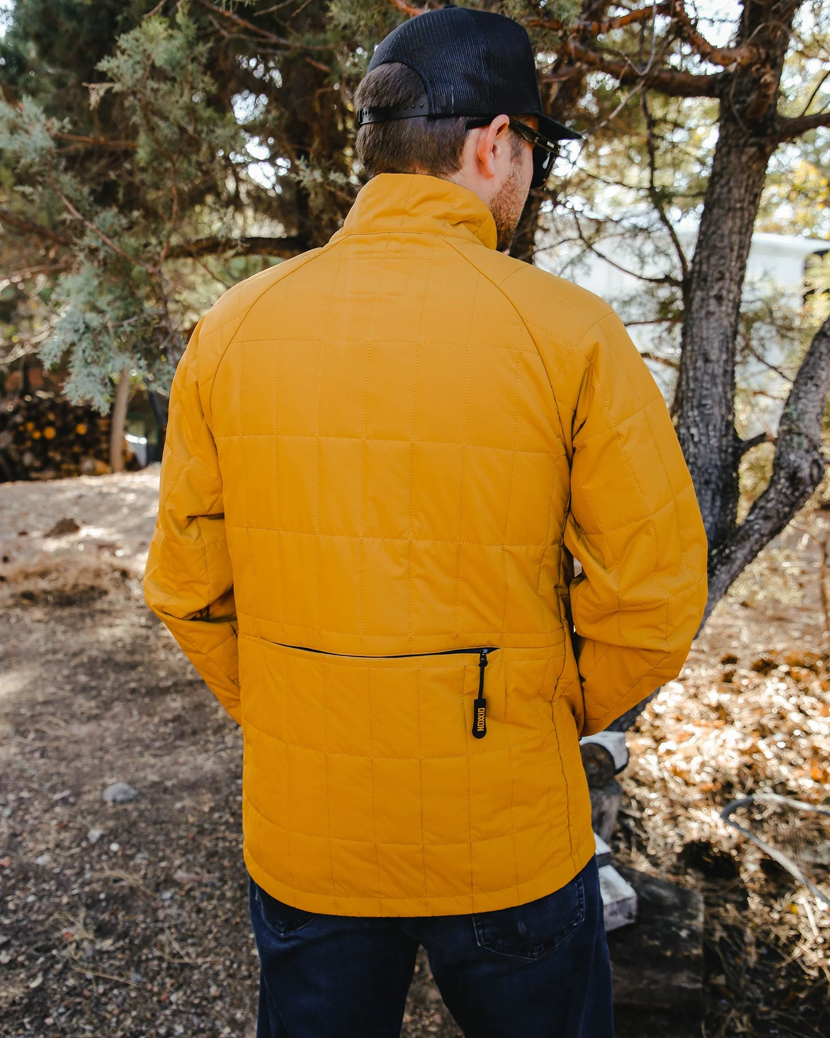 Nomad Puffer Jacket - Camel - Image 4