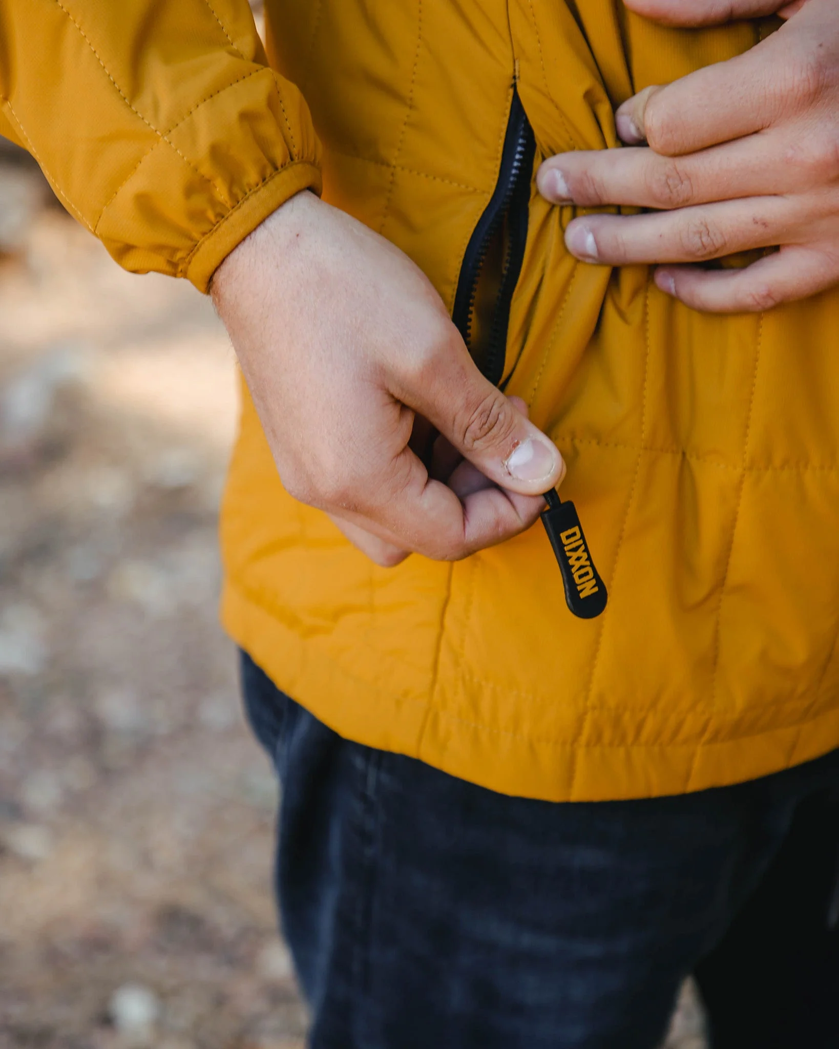 Nomad Puffer Jacket - Camel - Image 7