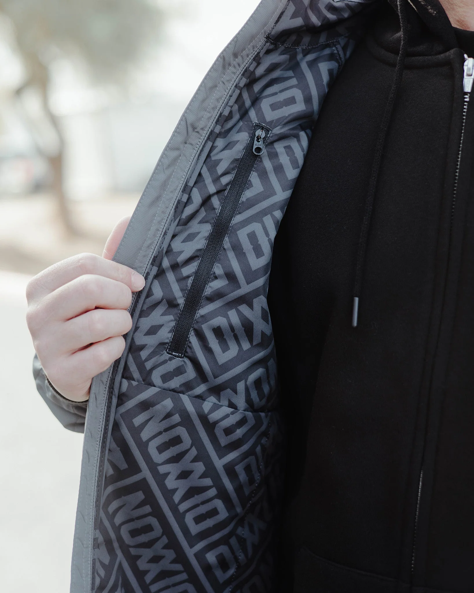 Nomad Puffer Jacket - Gray - Image 8
