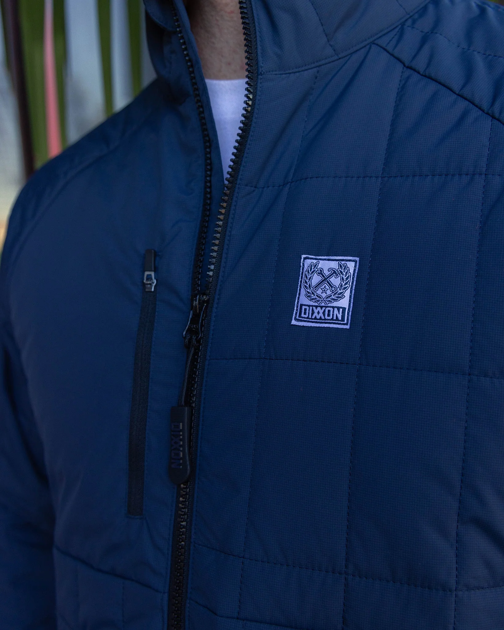 Nomad Puffer Jacket - Navy - Image 4