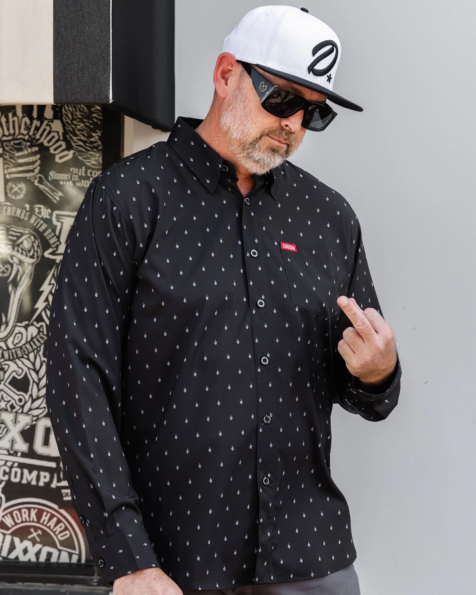 Old Hoss Long Sleeve Party Shirt - Image 10