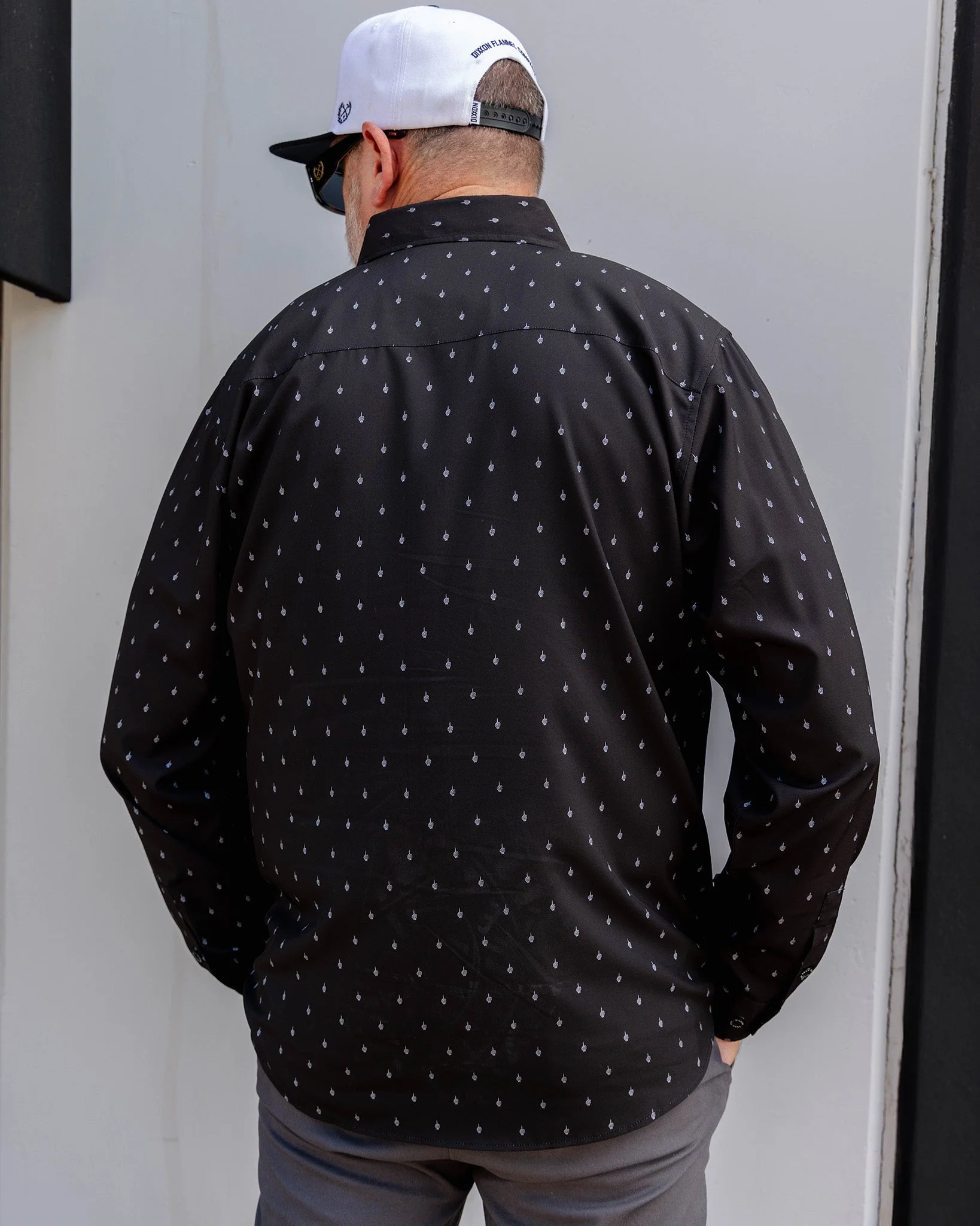 Old Hoss Long Sleeve Party Shirt - Image 3