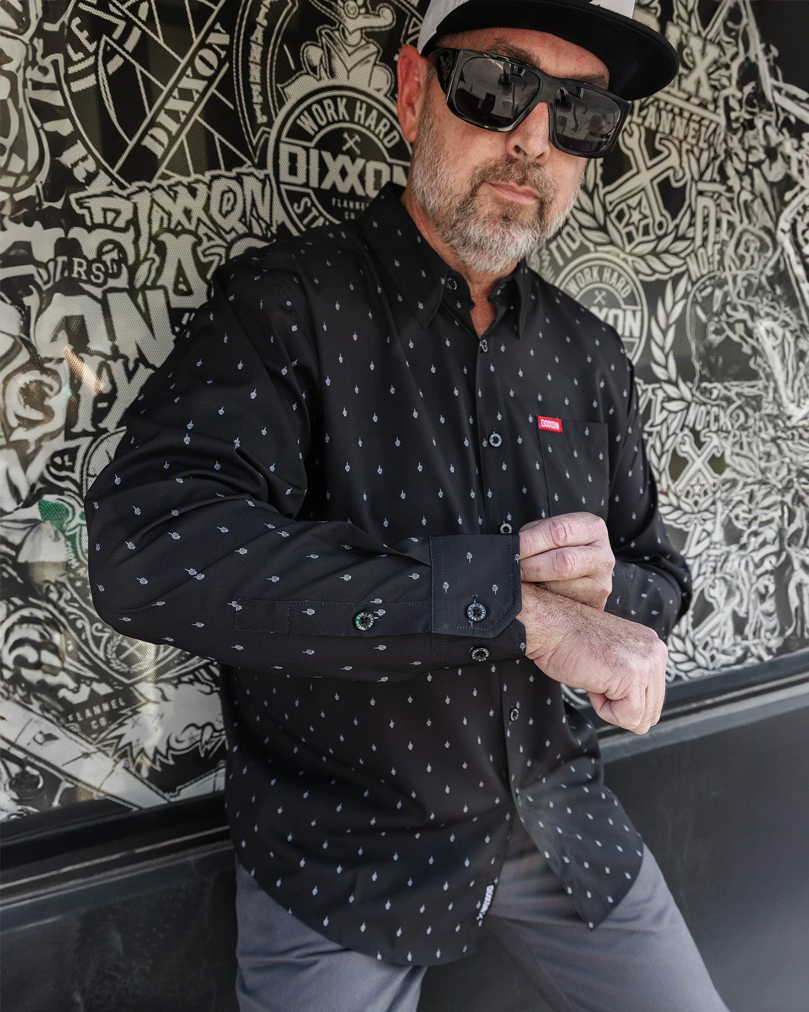 Old Hoss Long Sleeve Party Shirt - Image 4