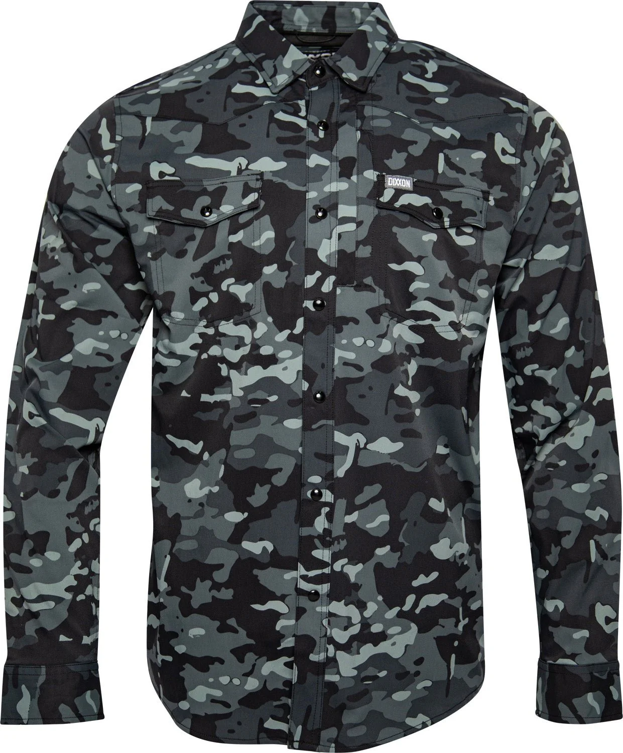 Outdoorsman Performance Long Sleeve - Black Camo - Image 2