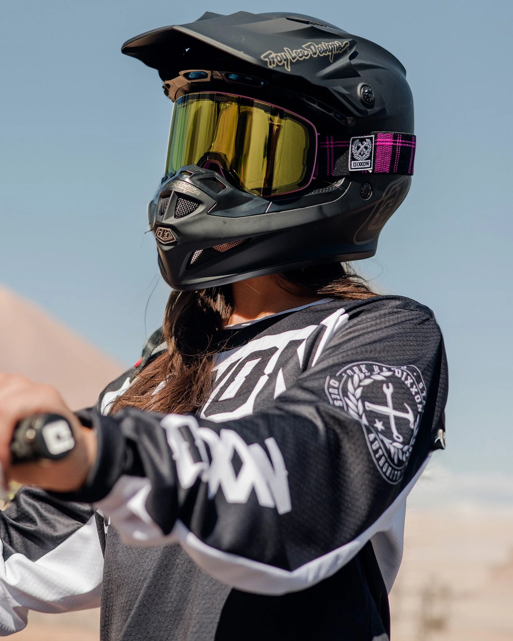 Outlander Magnetic SXS Goggles - Black & Pink - Image 6