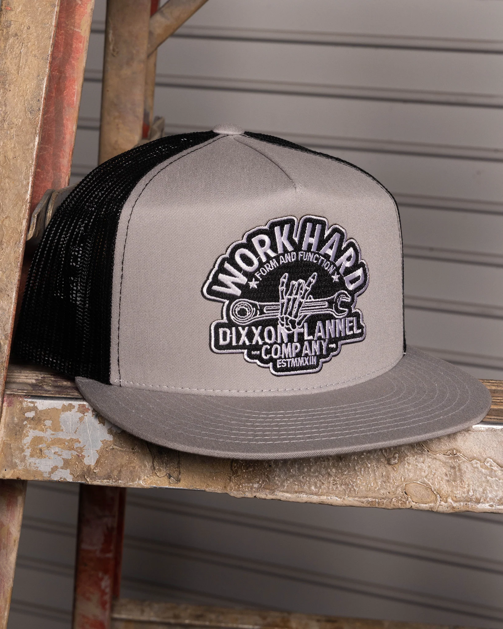 Overtime Flat Bill Trucker Snapback - Image 3