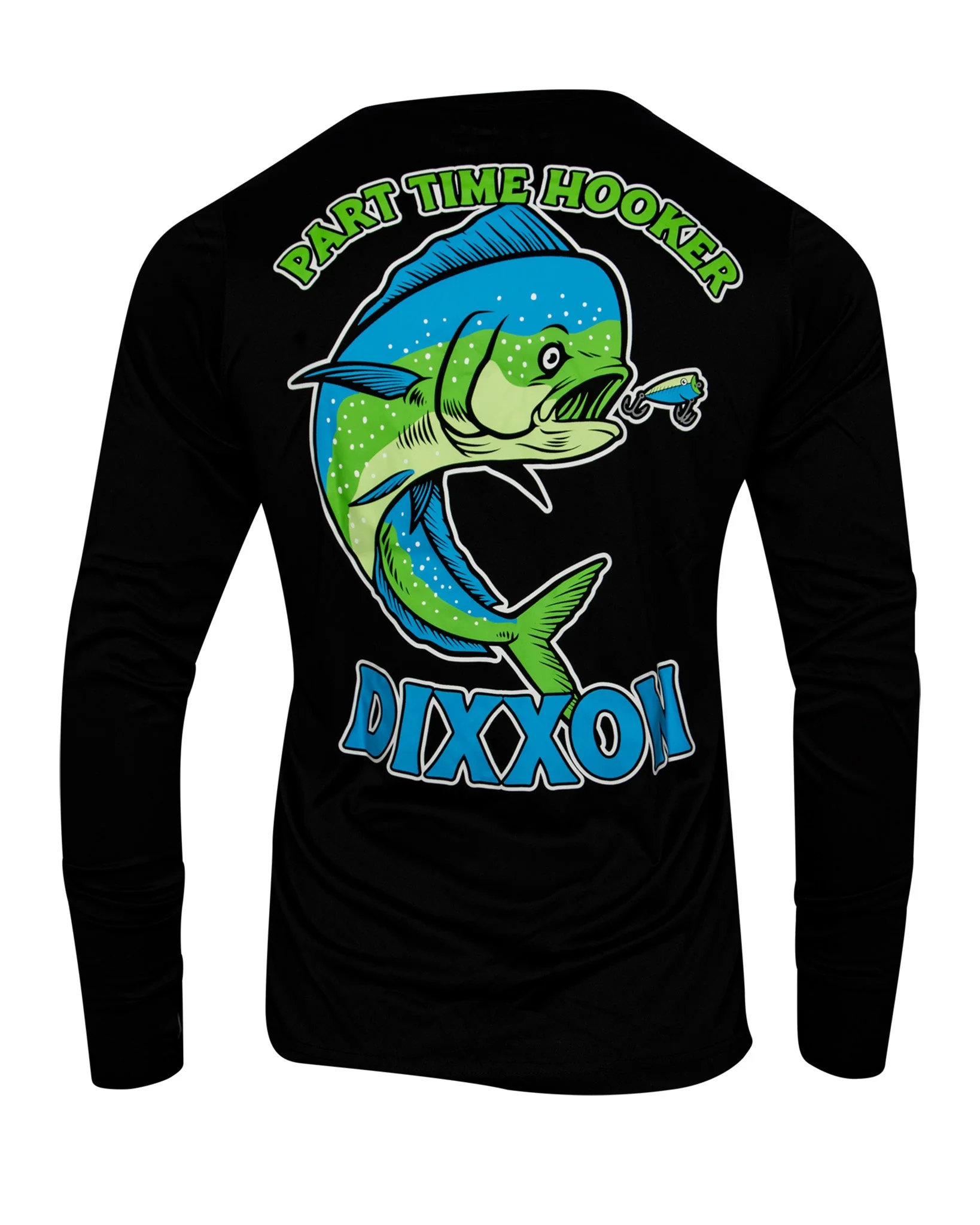 Part Time Hooker UV Long Sleeve T-Shirt - Black - Image 3