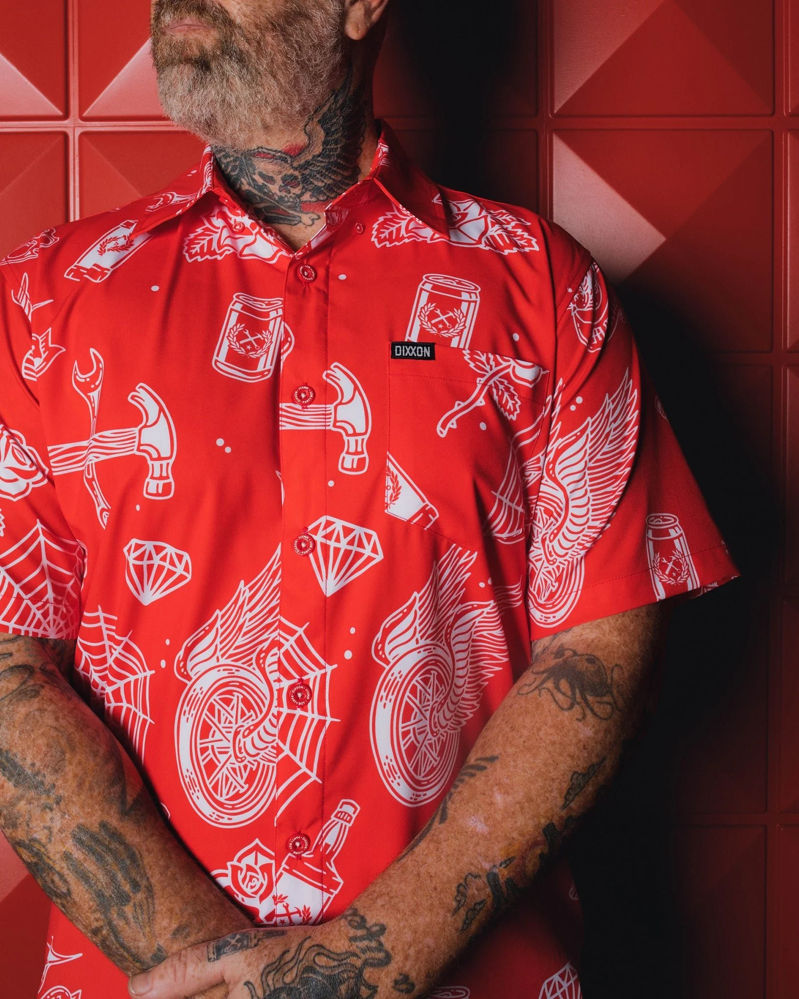 Party Boy 10 YR Party Shirt - Red - Image 4
