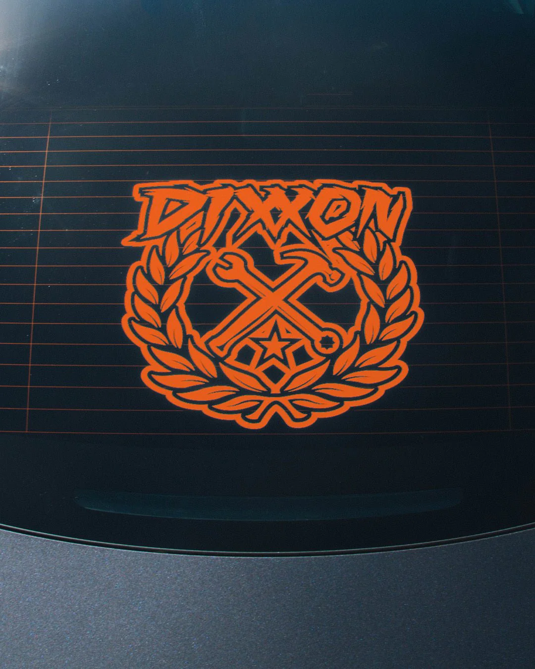 Party Crest Die Cut Sticker - 14" - Image 10