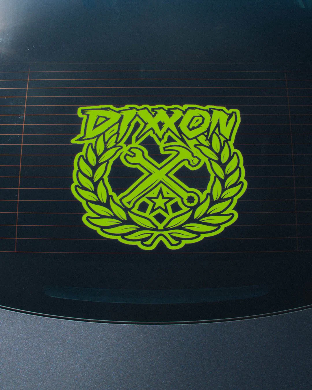 Party Crest Die Cut Sticker - 14" - Image 8
