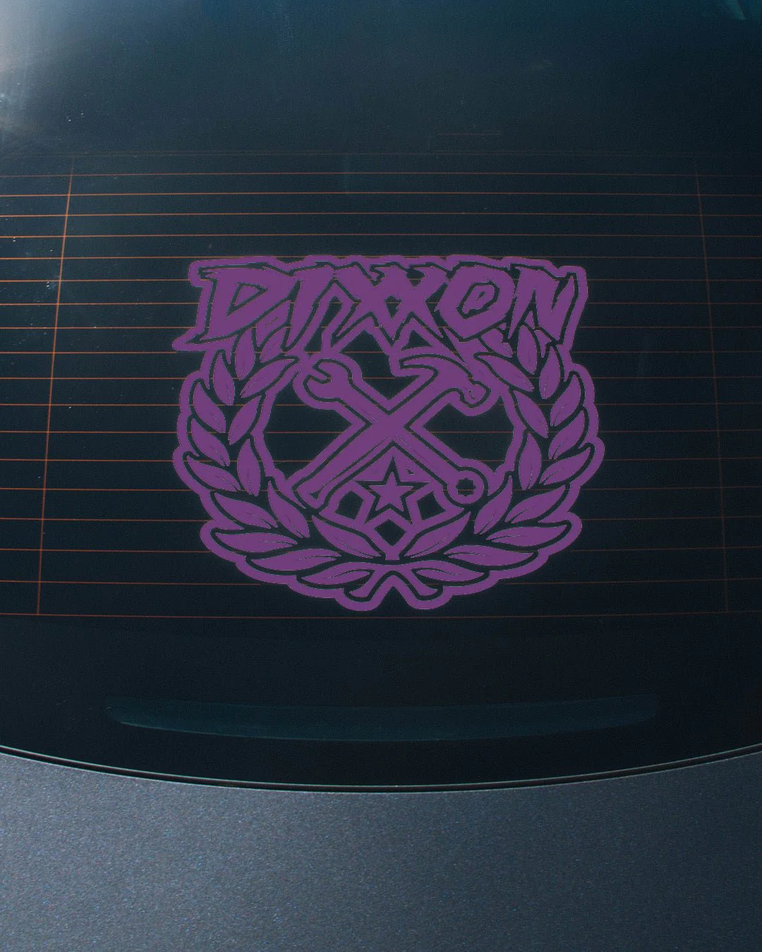 Party Crest Die Cut Sticker - 14" - Image 9